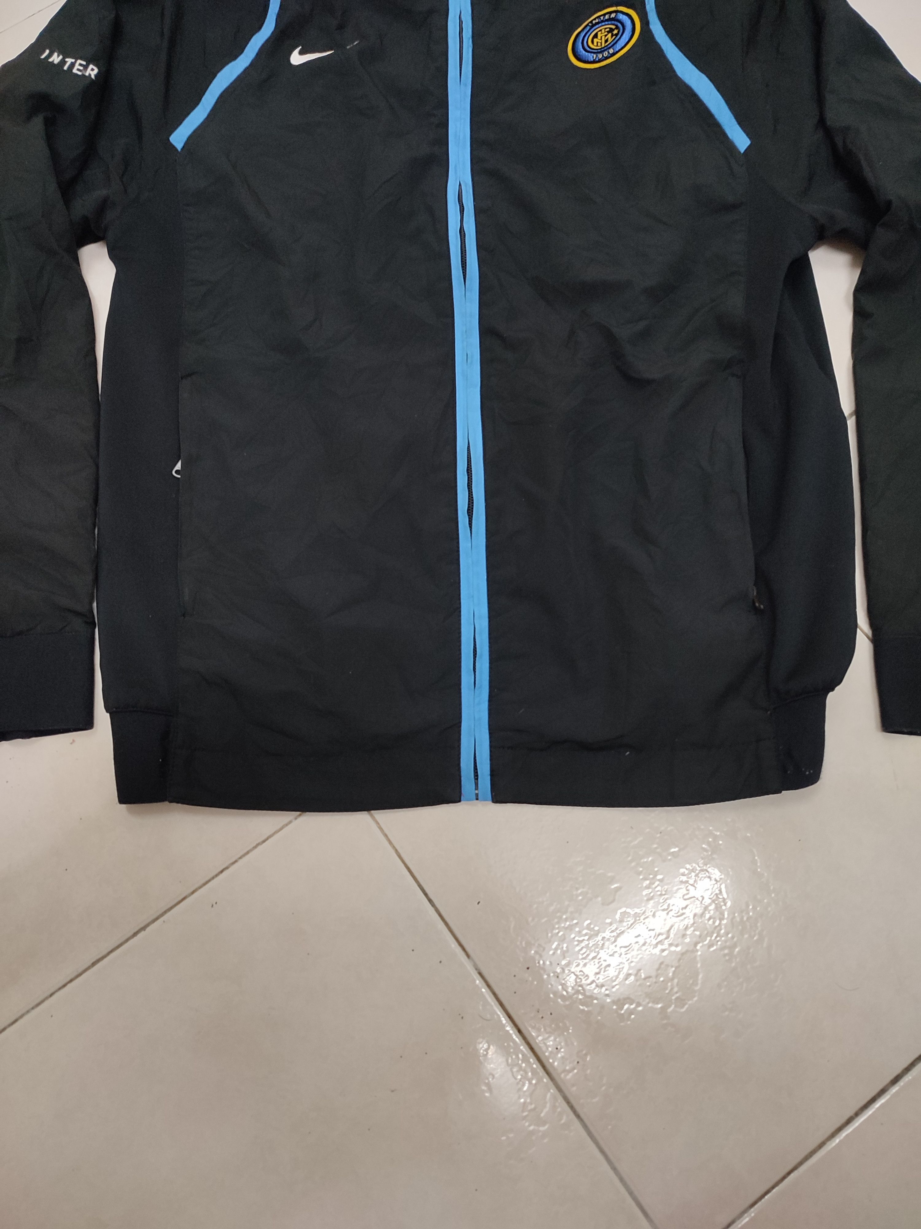 Nike 💥Rare Y2k Nike Inter Milan Track Jacket Size US M / EU 48-50 / 2 - 9 Thumbnail