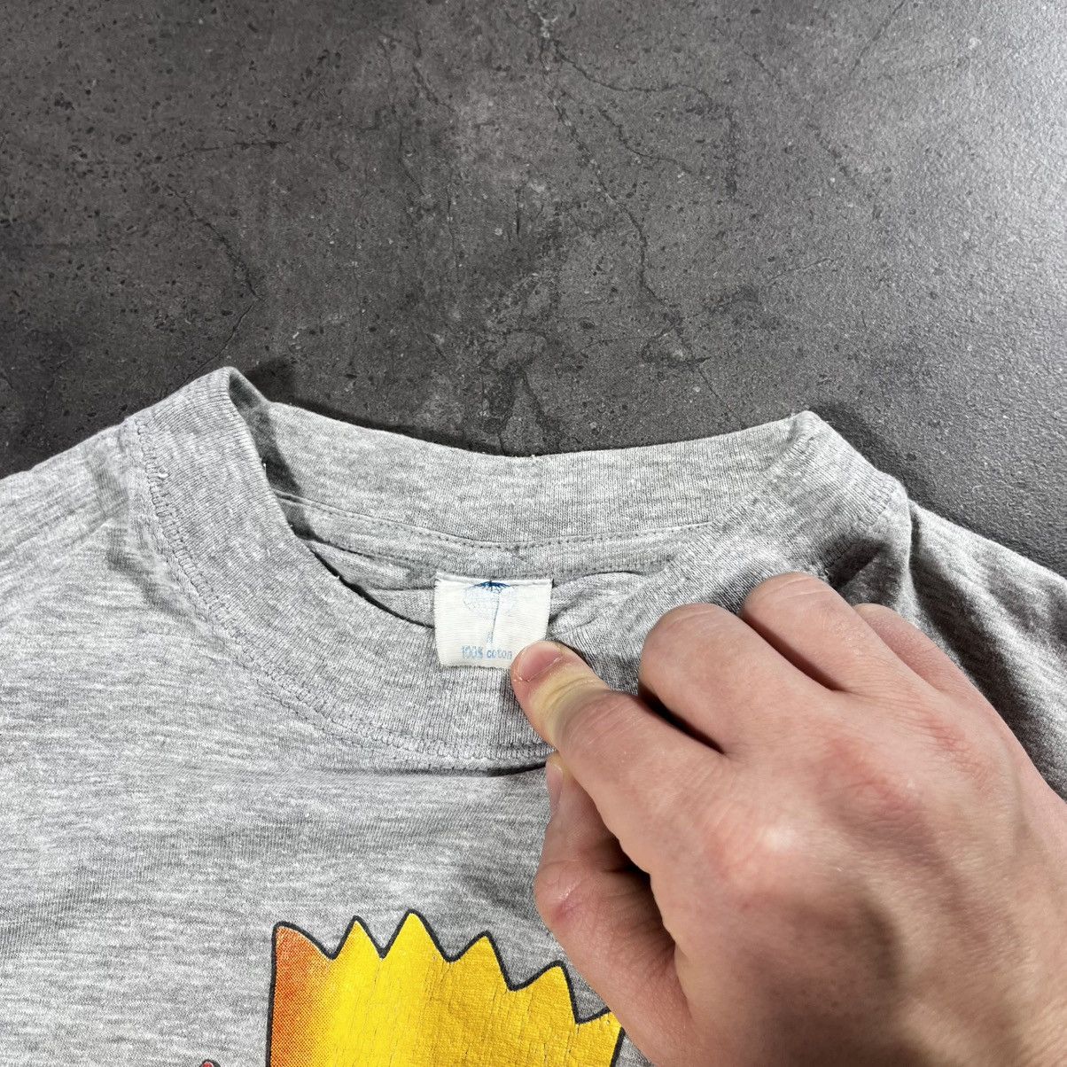 Cartoon Network Vintage 90s The Simpsons Measure Dick Sex Tshirt Tee Size US M / EU 48-50 / 2 - 9 Thumbnail