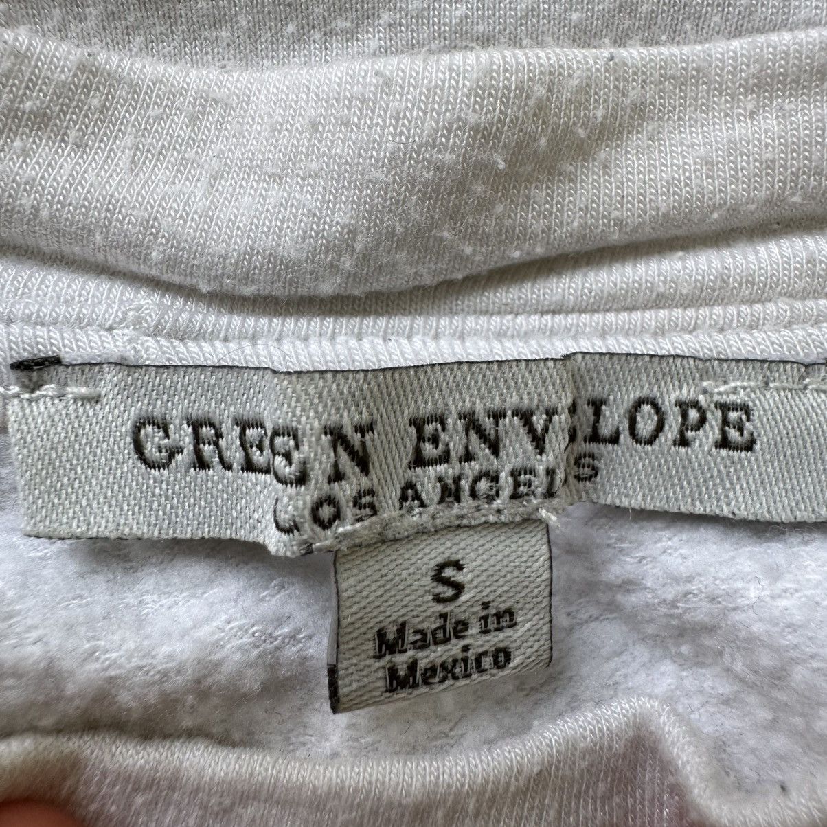 Vintage Green Envelope Hamptons Tennis Club Graphic Sweatshirt Size S / US 4 / IT 40 - 4 Thumbnail