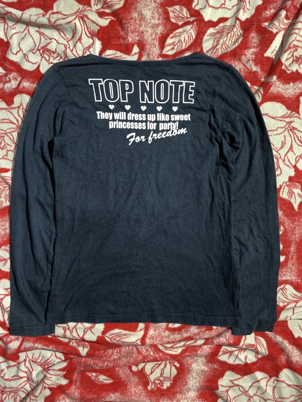 Beauty Beast × If Six Was Nine × Japanese Brand long sleeve t-shirt top note all for freedom if six style Size US S / EU 44-46 / 1 - 7 Thumbnail