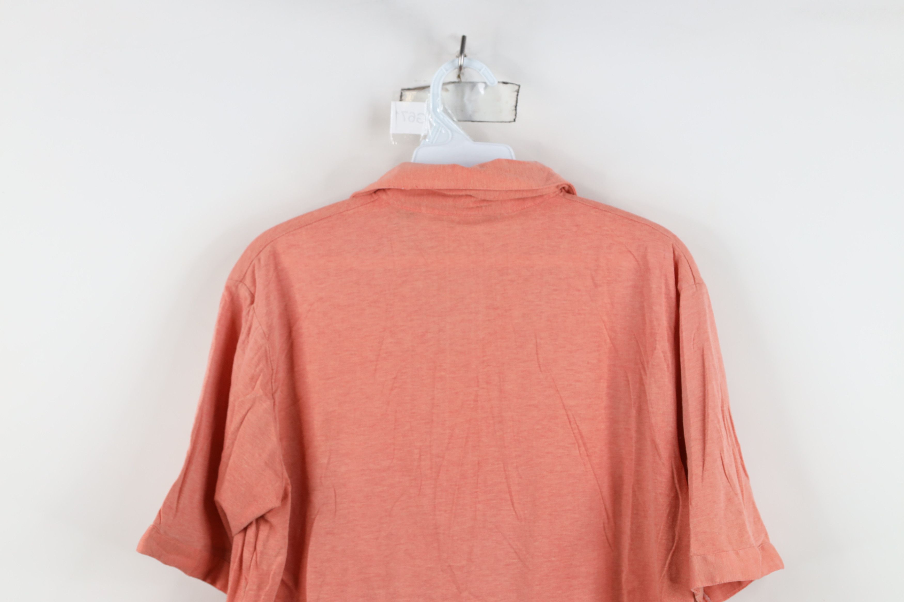 Vintage Vintage 70s Streetwear Chambray Collared Golf Polo Shirt Size US L / EU 52-54 / 3 - 14 Thumbnail