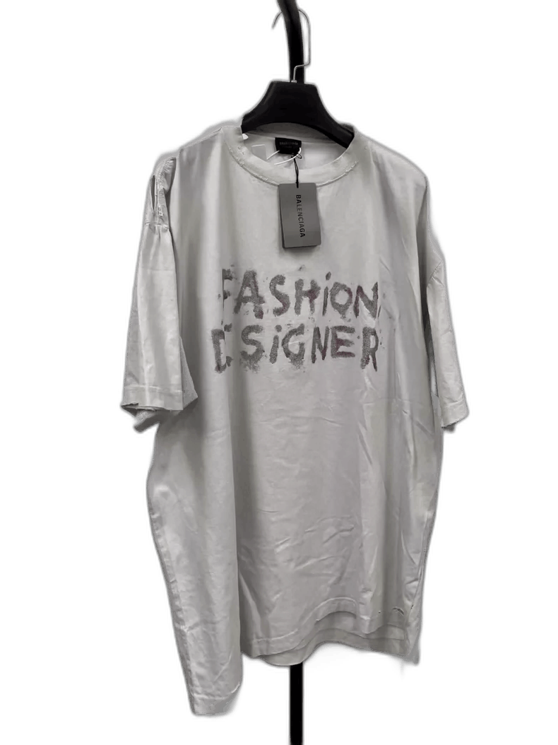 Balenciaga Balenciaga Fashion Designer Short Sleeve Tshirt-2505 Size US M / EU 48-50 / 2 - 1 Thumbnail