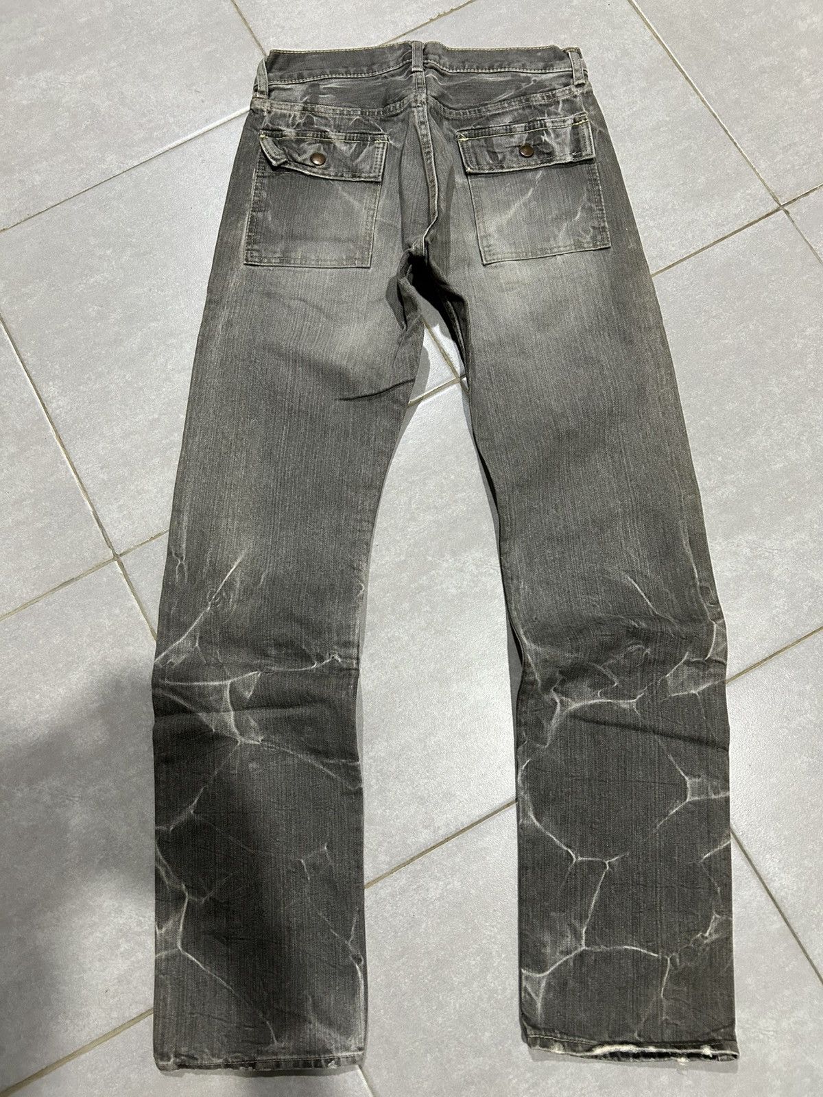 Japanese Brand Fatigu Eternal Bitcu Kurashiki Graywash Japan Size US 29 - 15 Thumbnail