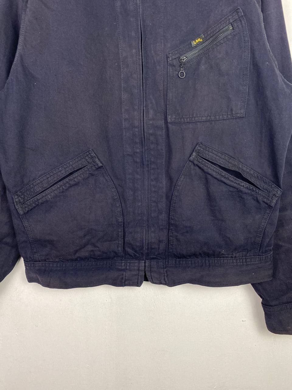 Lee Nice designvintage lee sanforized jelt denim jacket sunfaded Size US L / EU 52-54 / 3 - 5 Thumbnail