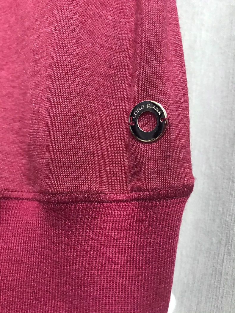 Loro Piana Loro piana Ultra-fine cashmere silk thin short-sleeved knit Size M / US 6-8 / IT 42-44 - 3 Thumbnail