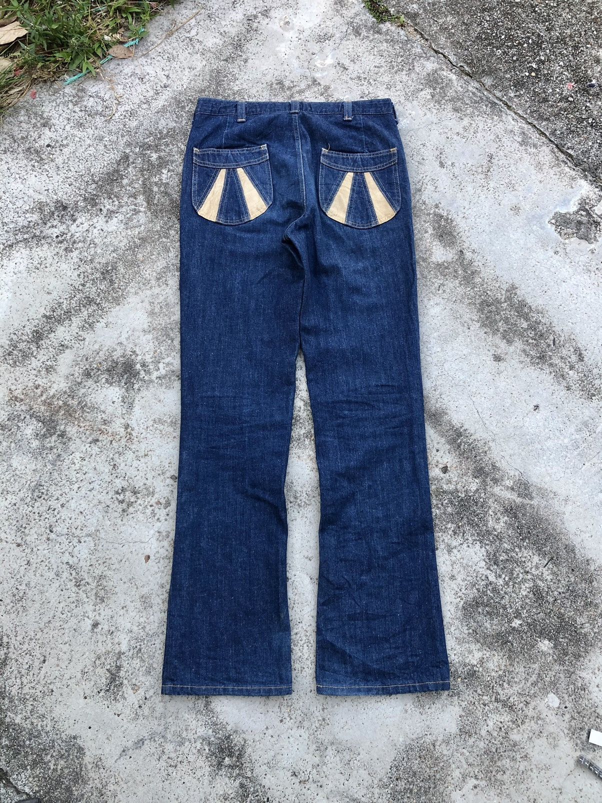 Other FLARED DAKOTA JAPAN BLUE JEANS Size US 30 / EU 46 - 4 Thumbnail