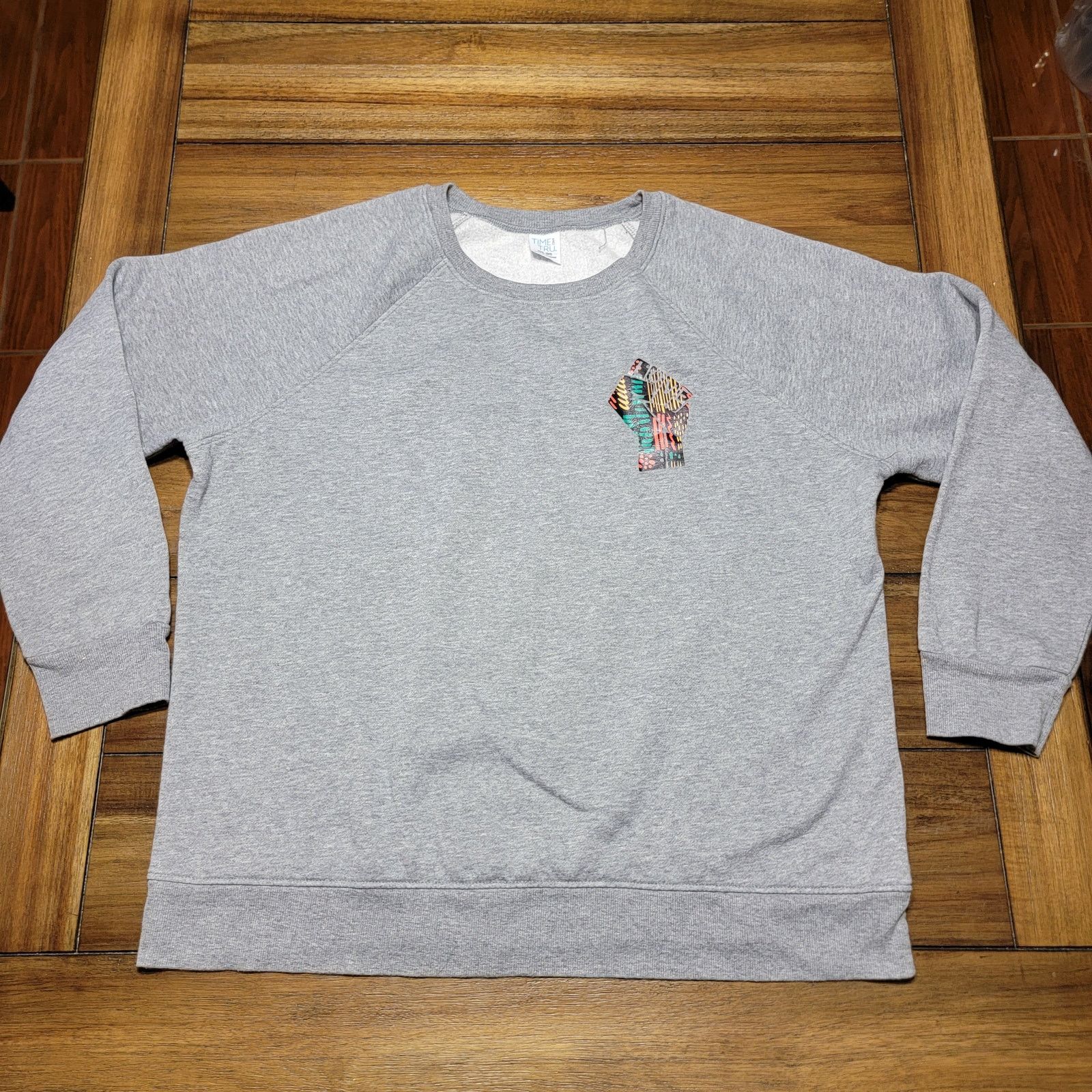 Other Unite Fist Ls Sweatshirt (Time And Tru) "Love" - XXL (20) Size XXL / US 16-18 / IT 52-54 - 3 Thumbnail