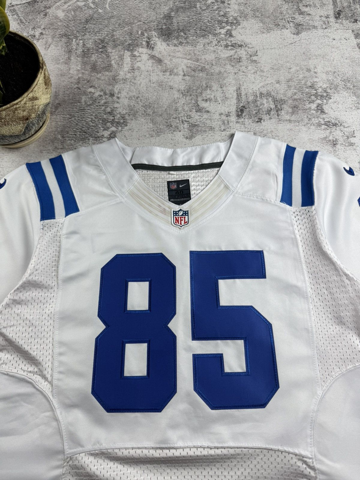 NFL × Vintage Indianapolis Colts Eric Ebron #85 American T shirt Jersey Size US M / EU 48-50 / 2 - 8 Thumbnail