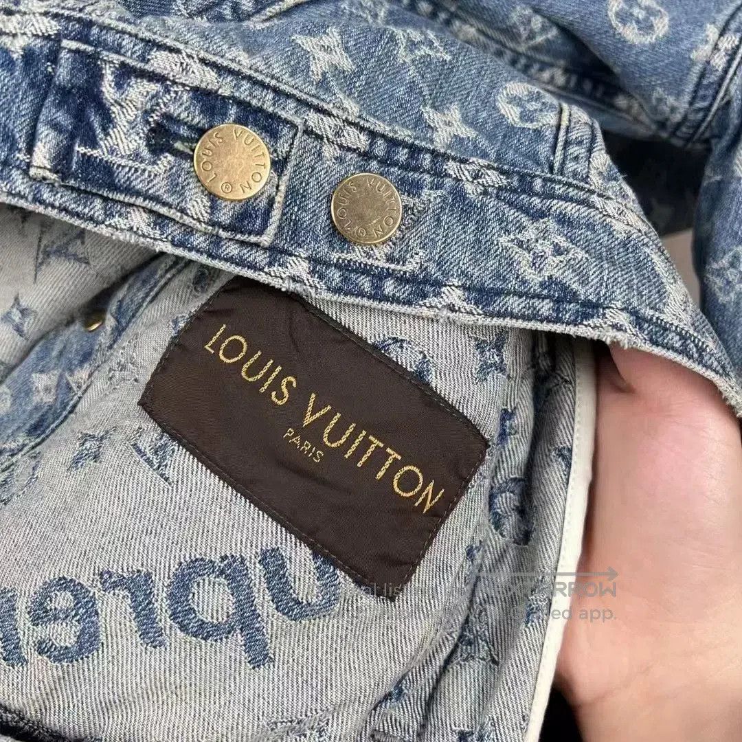 Louis Vuitton louis vuitton supreme printed denim jacket. Size US L / EU 52-54 / 3 - 6 Thumbnail