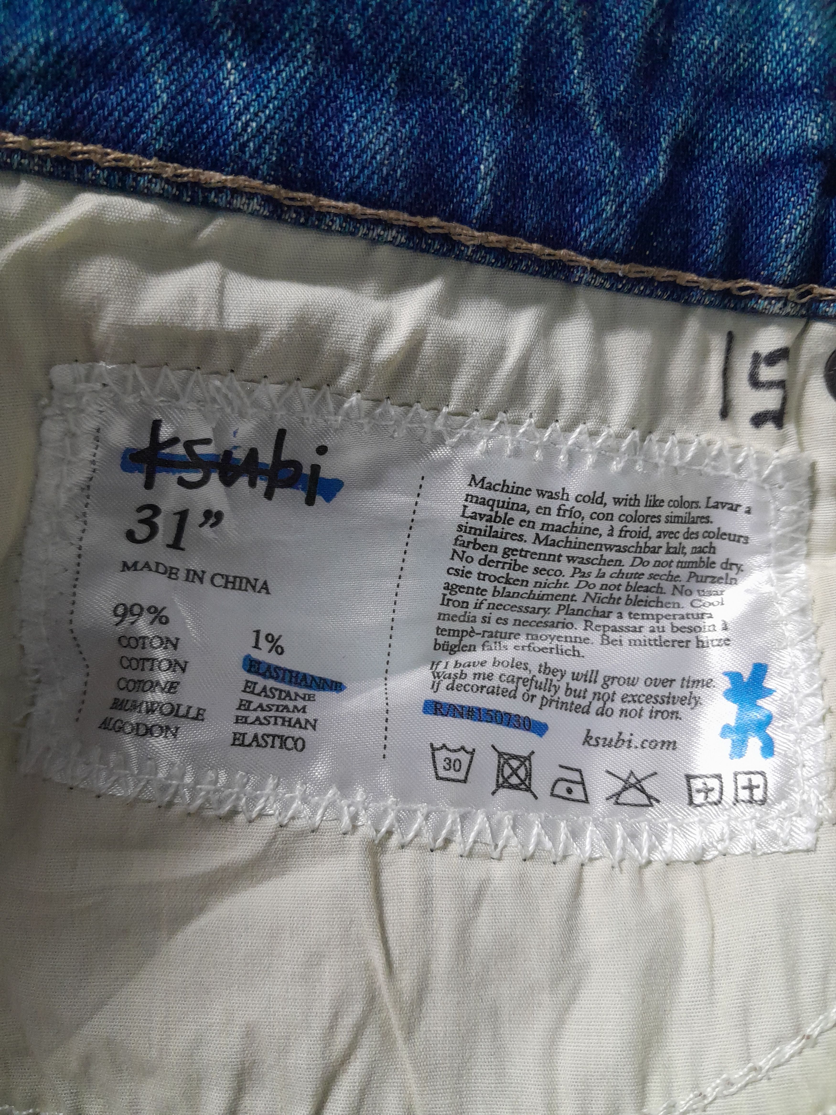 Ksubi Ksubi Chitch Distress Slim Size US 33 - 8 Thumbnail