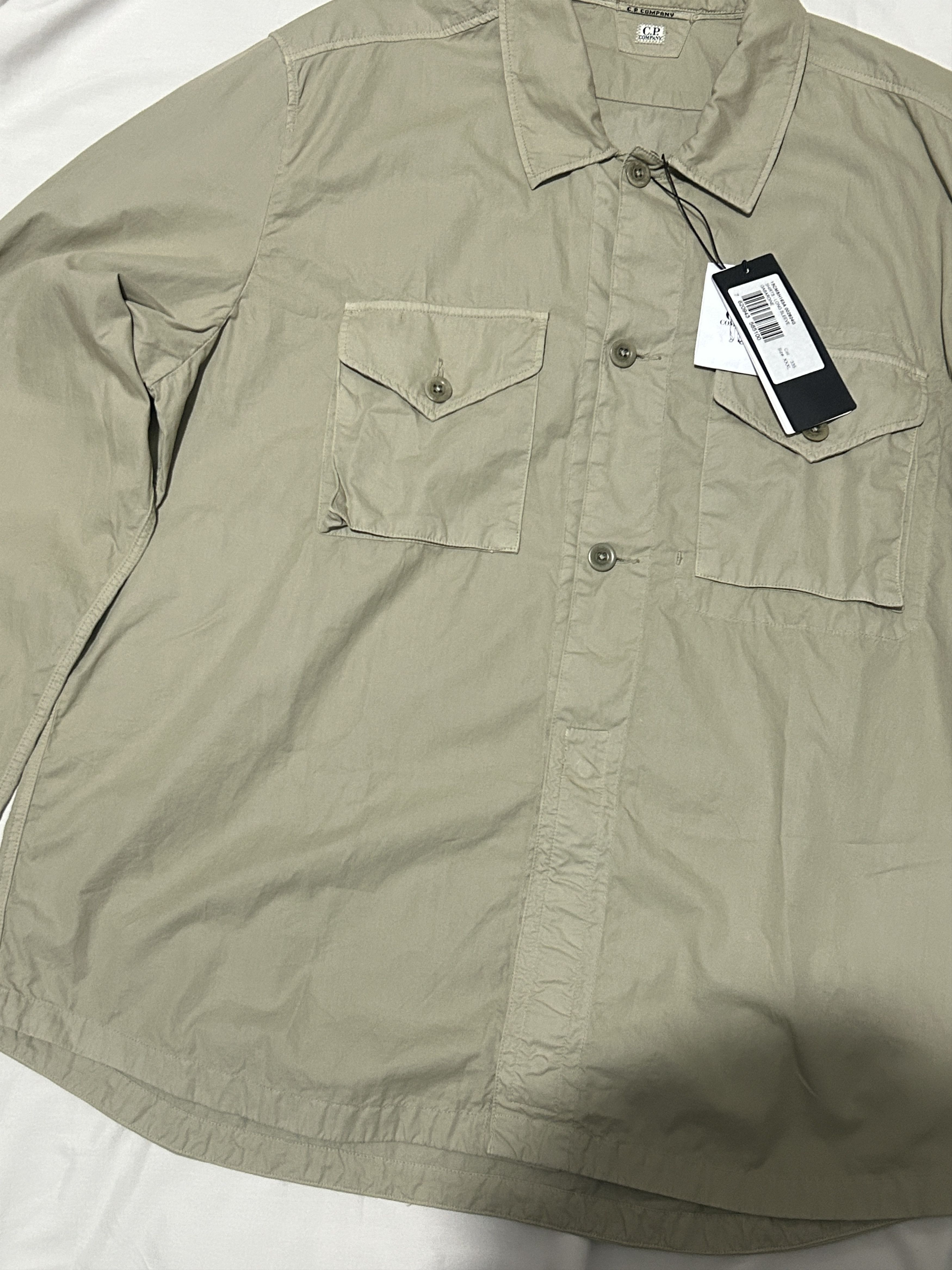 C.P. Company CP COMPANY BUTTON SHIRT GABARDINE Size US XXL / EU 58 / 5 - 2 Thumbnail