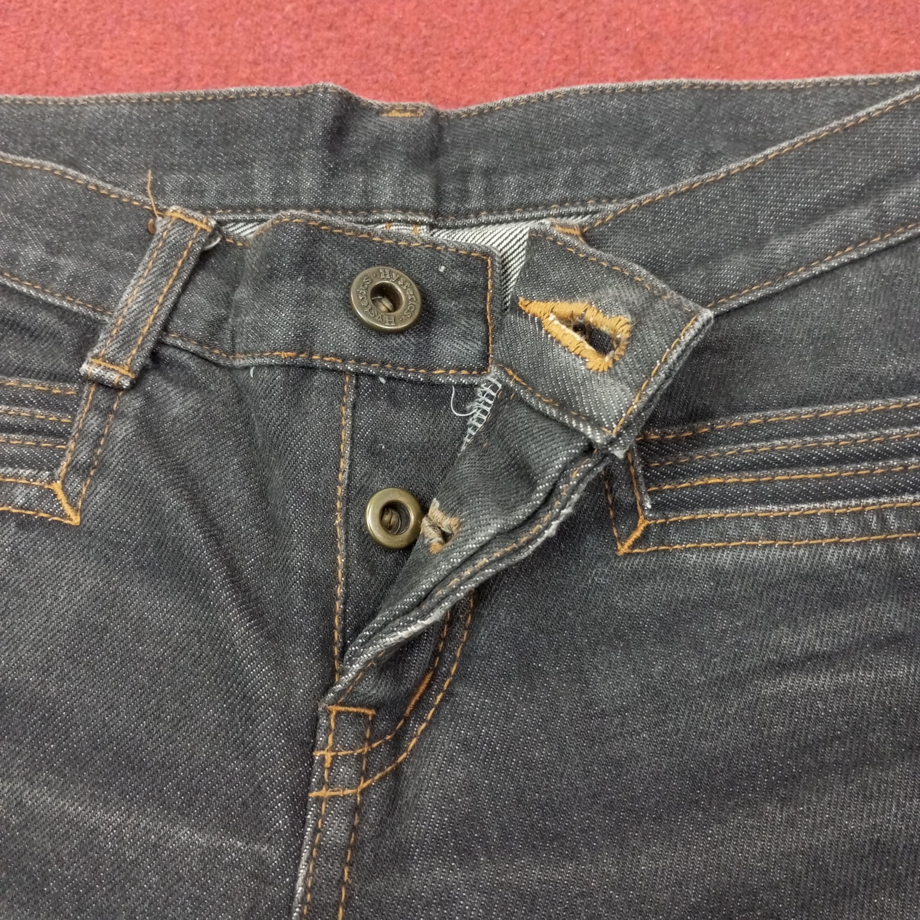 Hysteric Glamour Vintage Hysteric Glamour Custom Art Jeans c244n18 Size 26" / US 2 / IT 38 - 12 Thumbnail