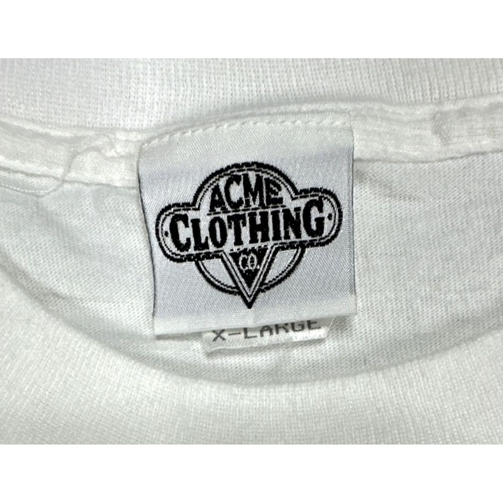 Acme Clothing Vintage XL Looney Tunes T-Shirt Graphic Bugs Bunny Taz Tweety 90s ACME BRAND Single Stitch Shirt Size US XL / EU 56 / 4 - 3 Thumbnail