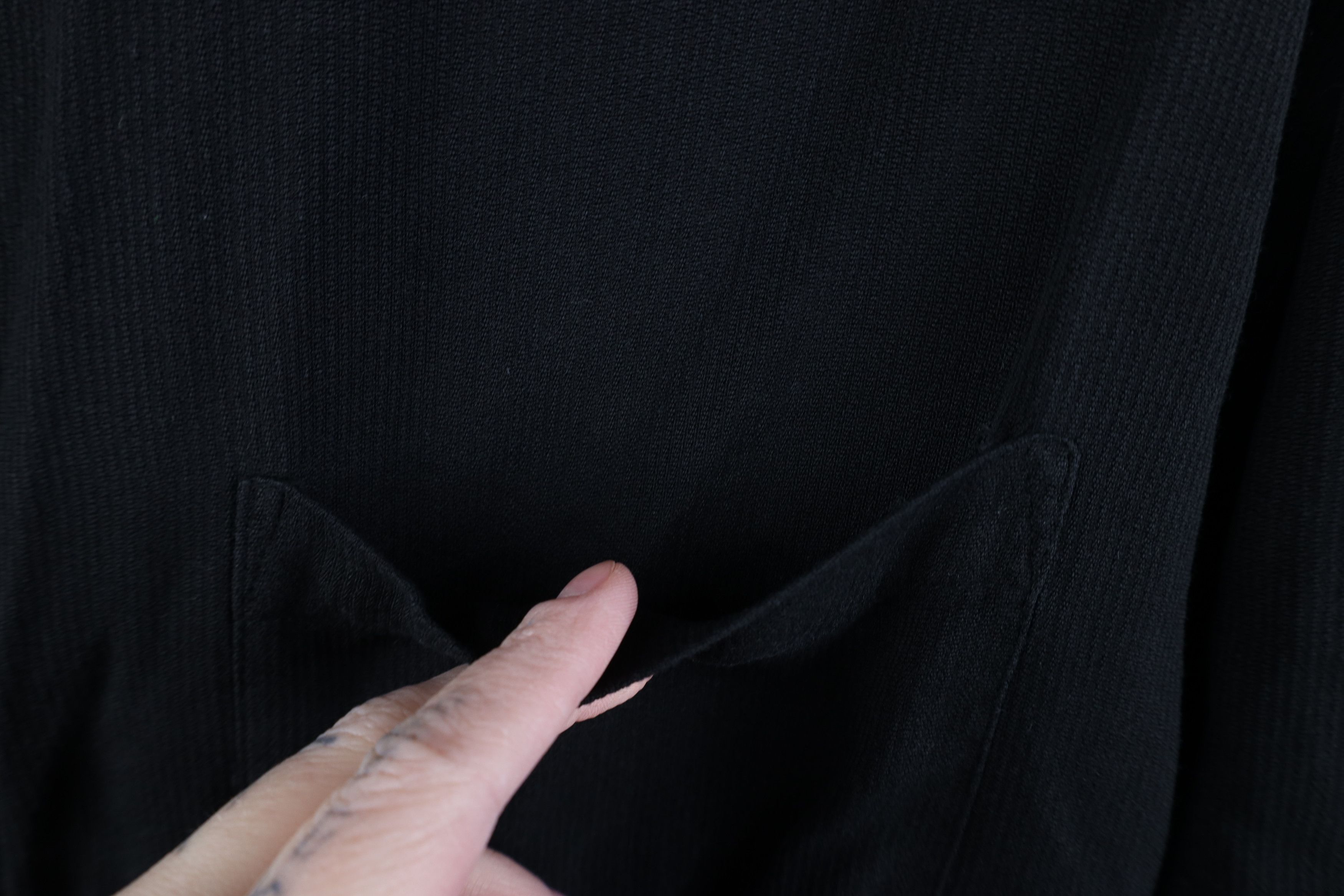 Vintage Vintage 90s Streetwear Knit Baggy Collared Button Shirt Size US XL / EU 56 / 4 - 5 Thumbnail