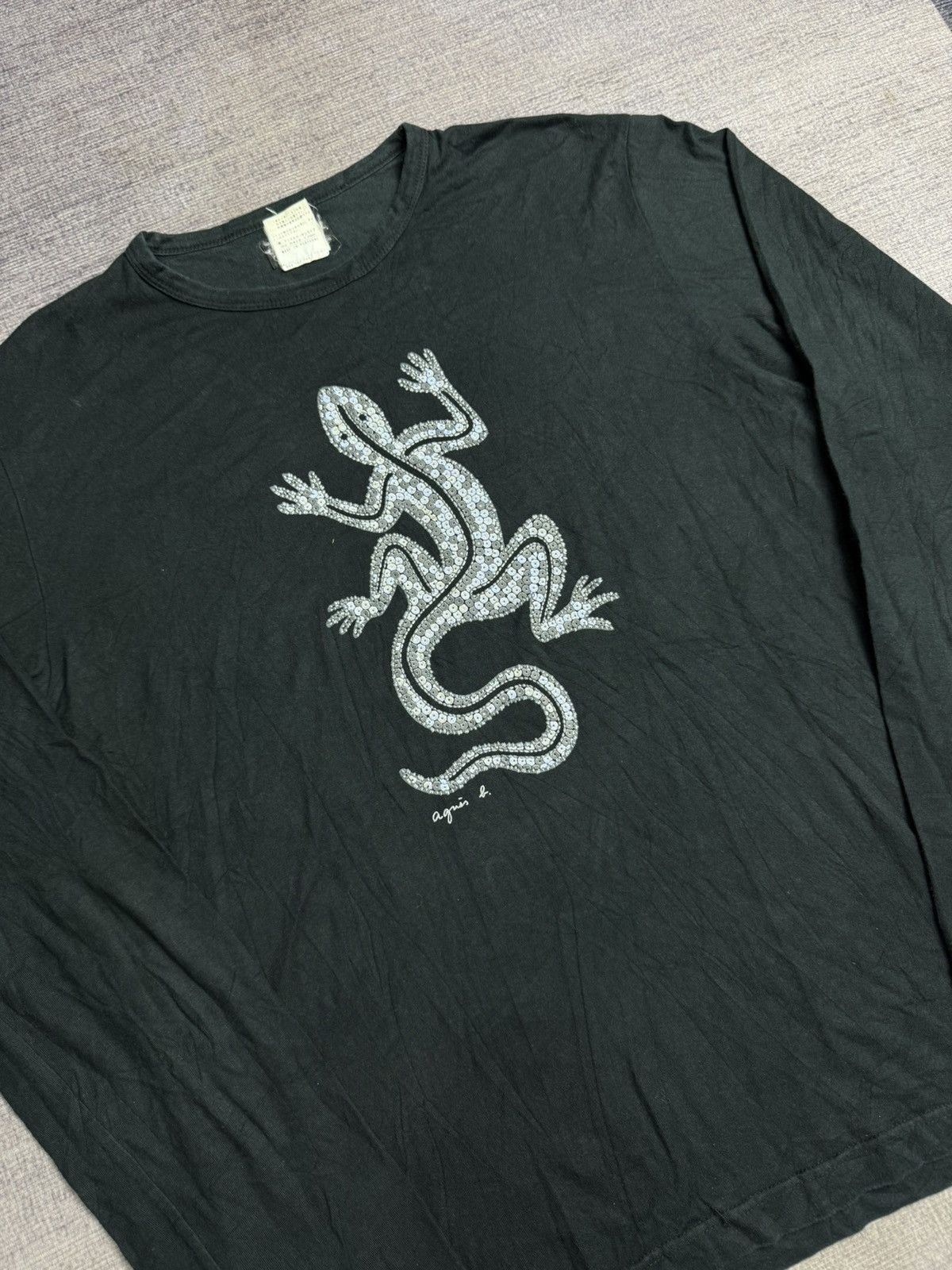 agnes b. AGNES.B LIZARD BIG LOGO LONG SLEEVE Size US XL / EU 56 / 4 - 2 Thumbnail