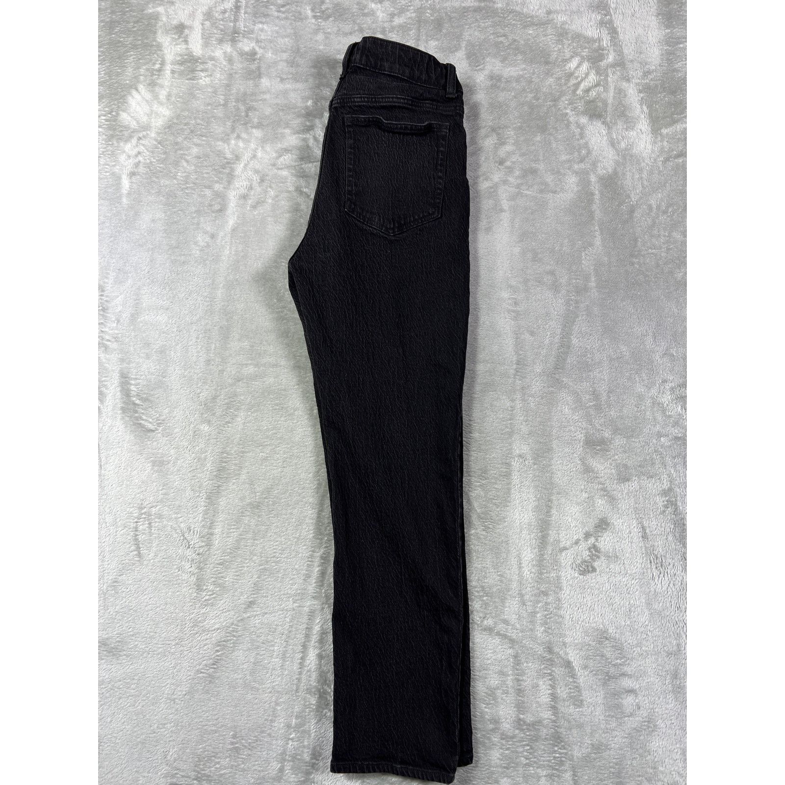 H&M H&M Women’s 10 Black Straight Leg Jeans Capsule Style Size 32" / US 10 / IT 46 - 5 Thumbnail