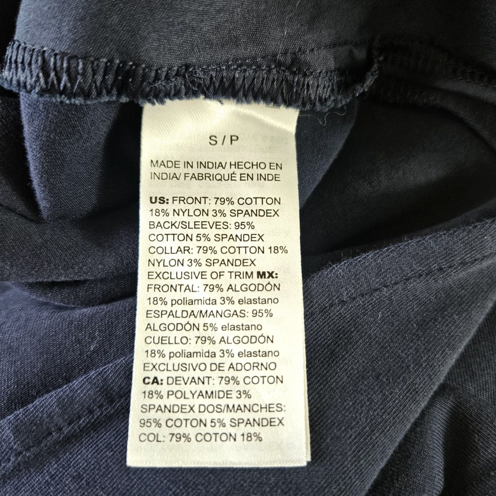 Vintage Chico's Womens Top Blouse Short Sleeve Cotton Blend Solid Blue Size S Small Shirt Womens Size S / US 4 / IT 40 - 4 Thumbnail