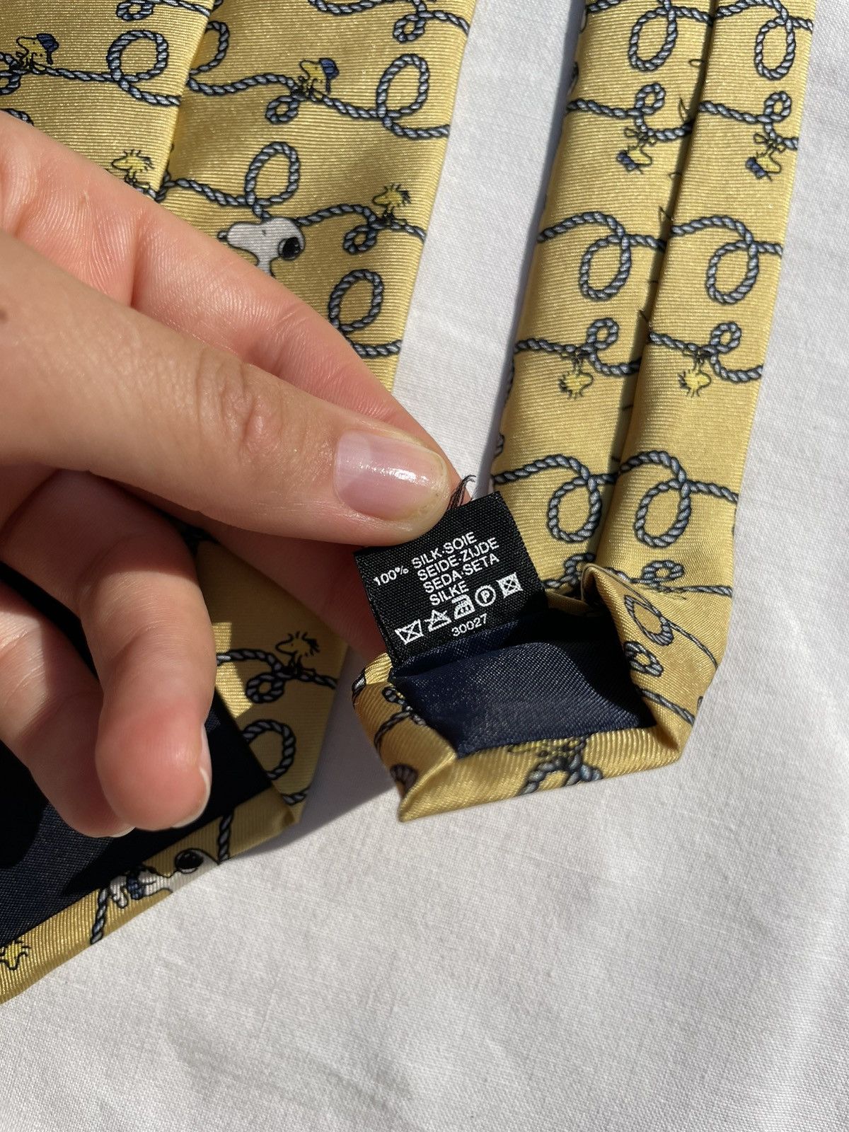 Other Snoopy Silk Tie Size ONE SIZE - 8 Thumbnail