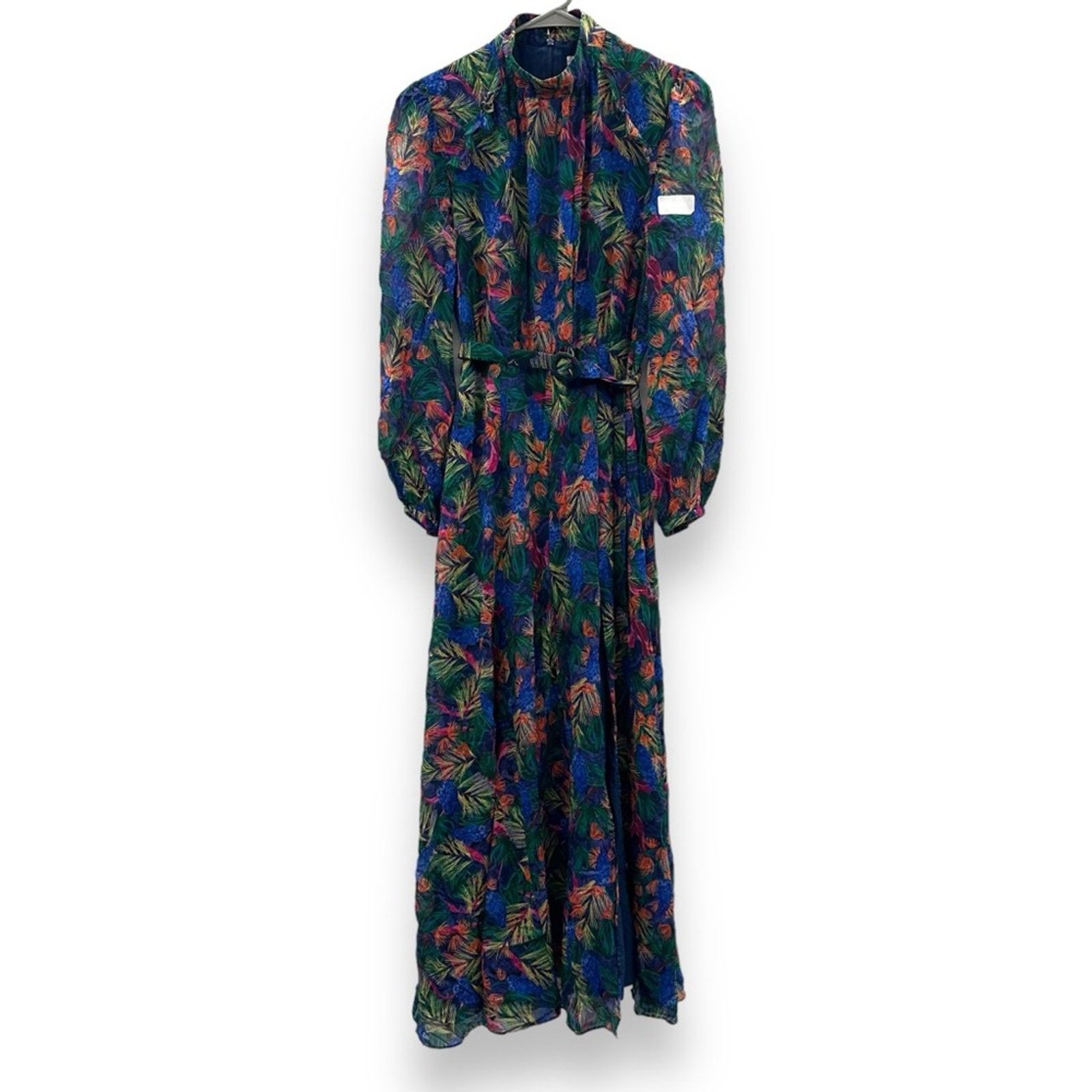 Other RTR Saloni Jacqui B Long Sleeve Multicolor Printed Dress Size XS / US 0-2 / IT 36-38 - 3 Thumbnail