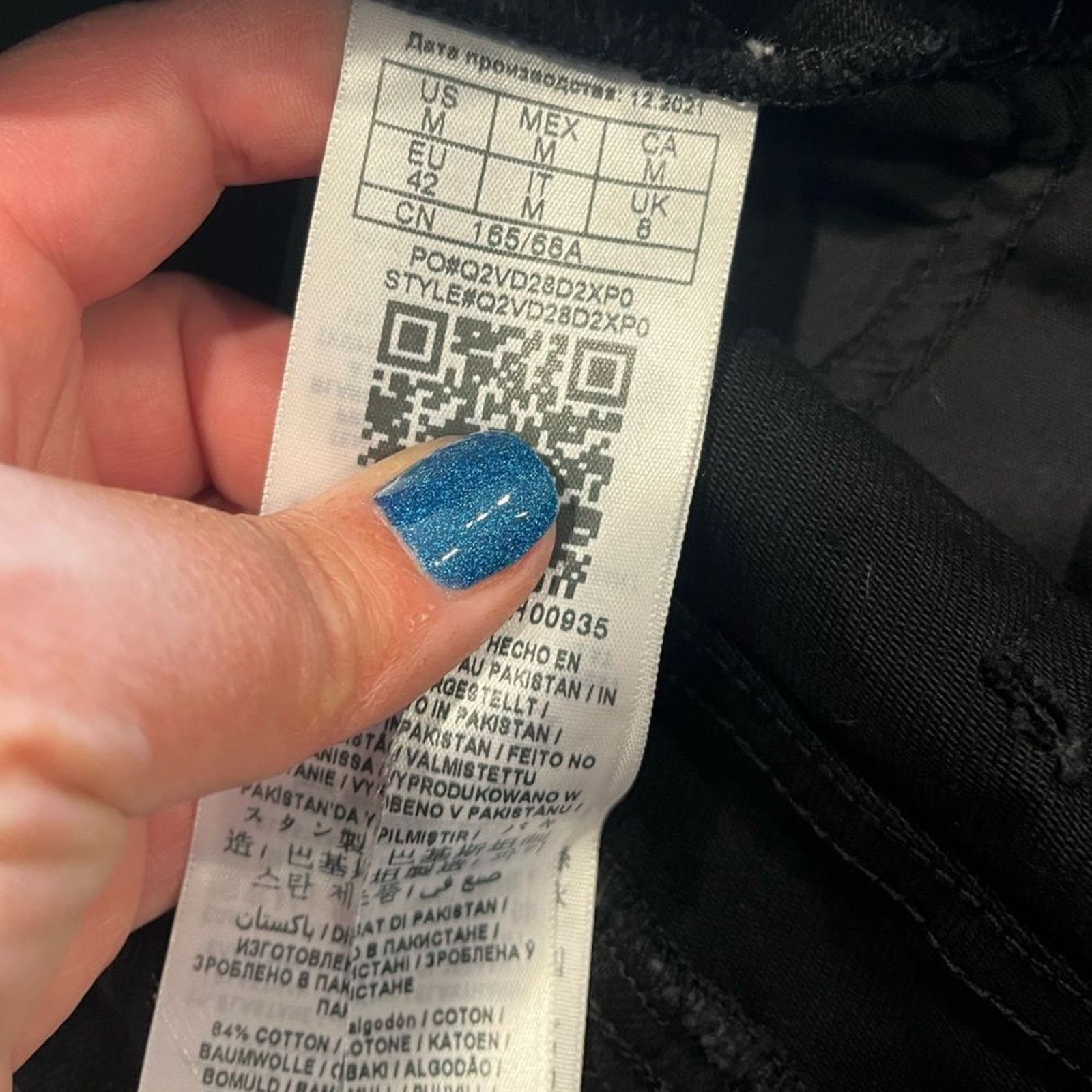 Guess NWOT Guess Black Distressed Denim Shorts Drawstring Size M Size 28" / US 6 / IT 42 - 9 Thumbnail