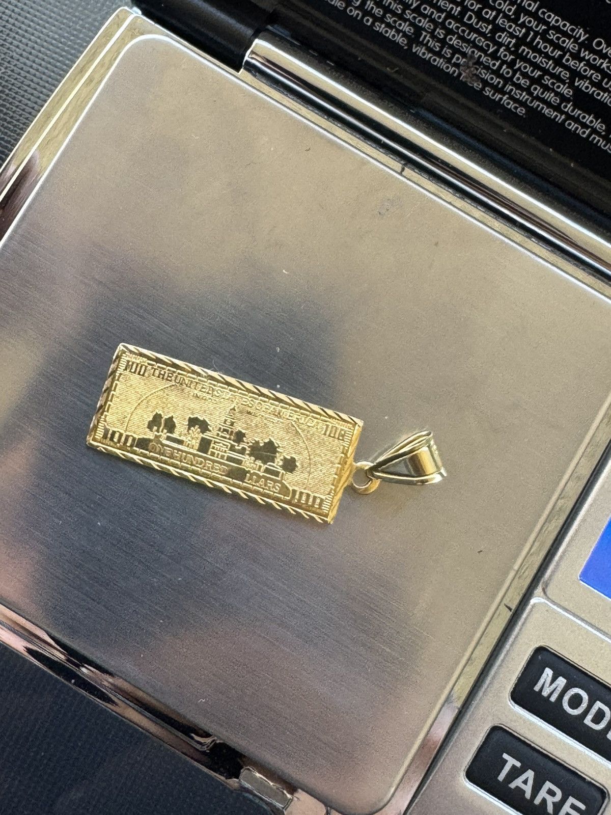 Supreme Supreme 14k yellow gold US $100 bill pendant 1.8g Size ONE SIZE - 3 Thumbnail