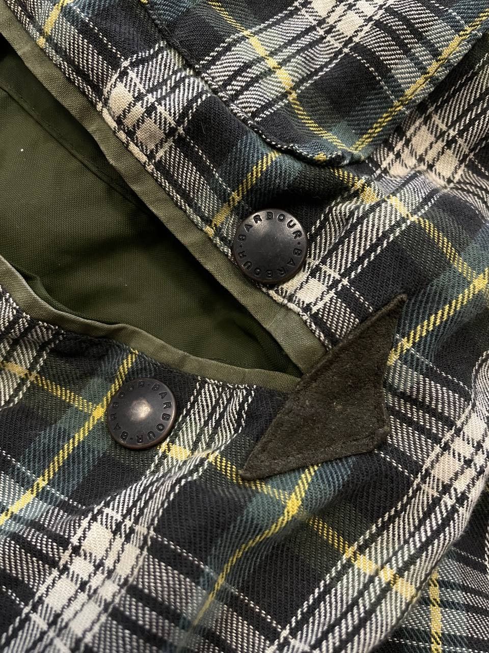 Barbour Vintage Barbour Border Waxed Cotton Jacket Made In England Size US L / EU 52-54 / 3 - 13 Thumbnail