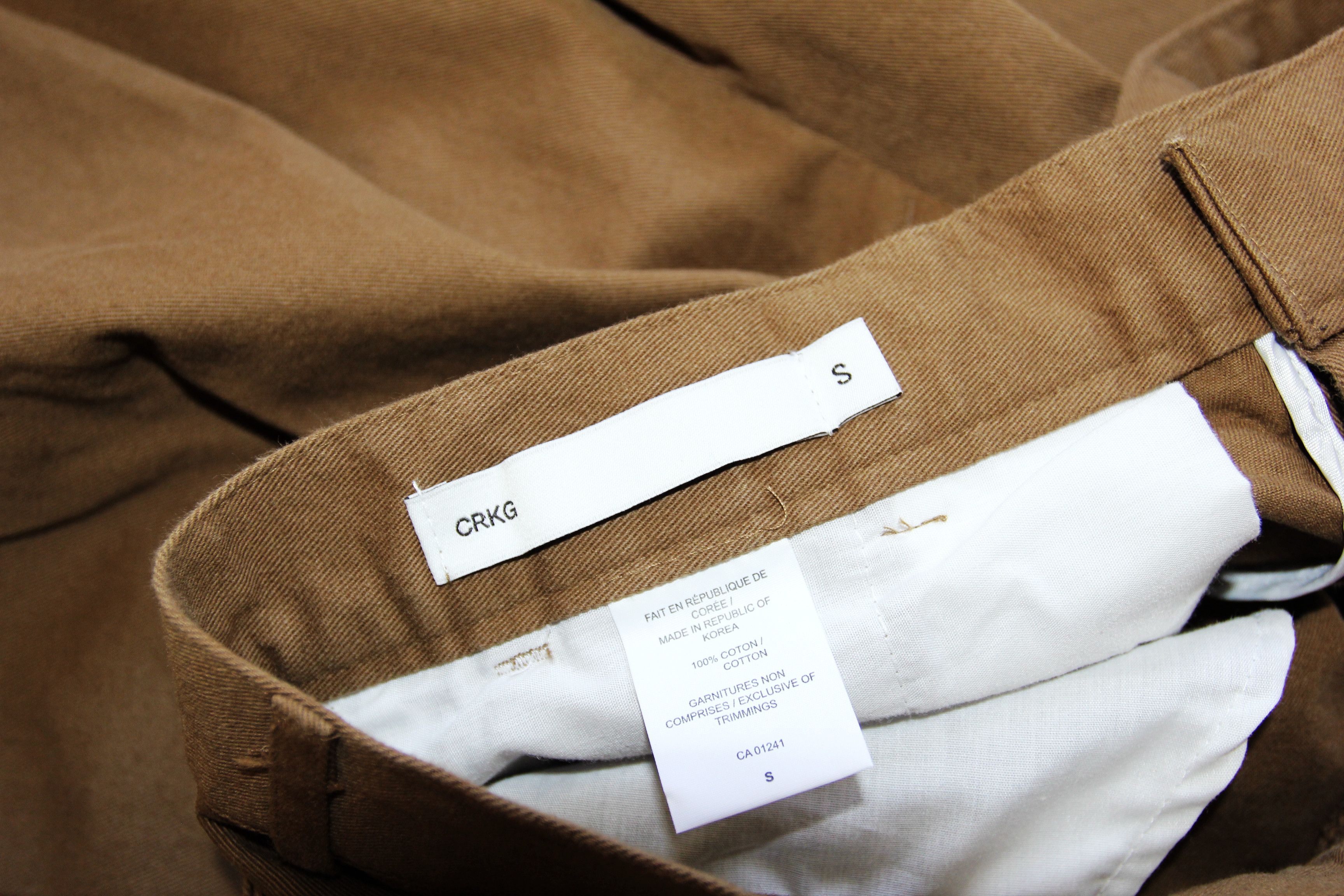 Other BNWT SS25 CRKG PLEATED BELTED PANTS S Size US 30 / EU 46 - 8 Thumbnail