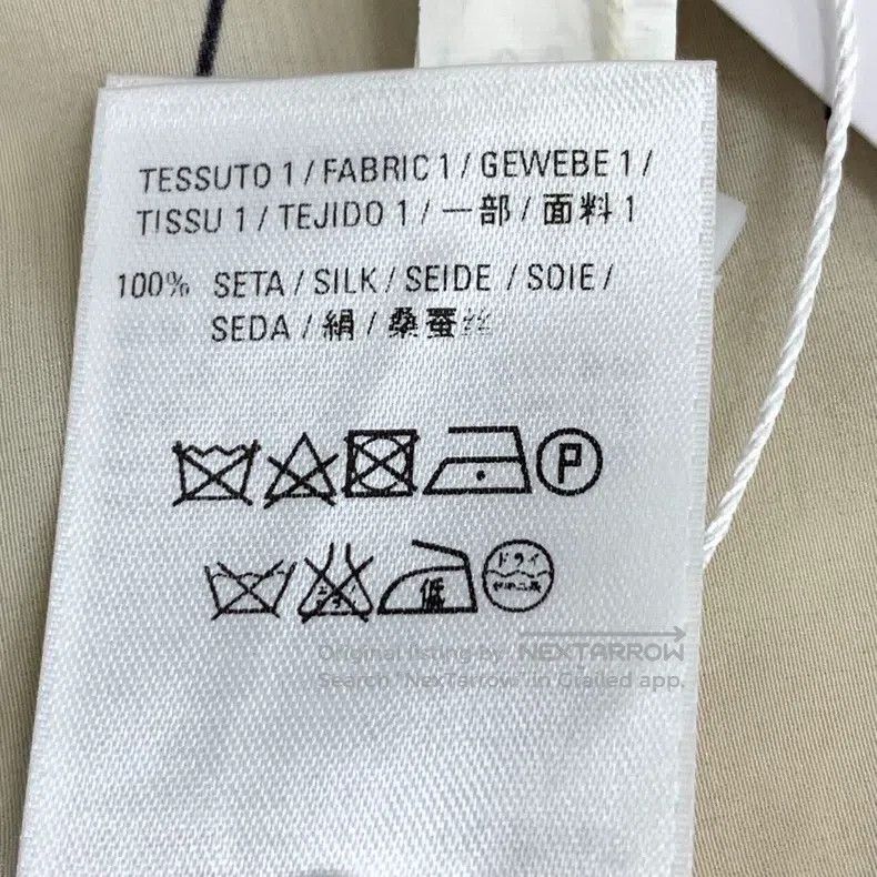 Balenciaga Balenciaga size 34 White Logo Letter Stripe Silk Collar Si Size XXS / US 00 / IT 34 - 7 Thumbnail