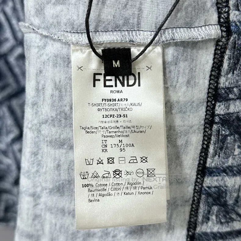 Fendi Fendi New double F printed short-sleeve top Size US M / EU 48-50 / 2 - 5 Thumbnail