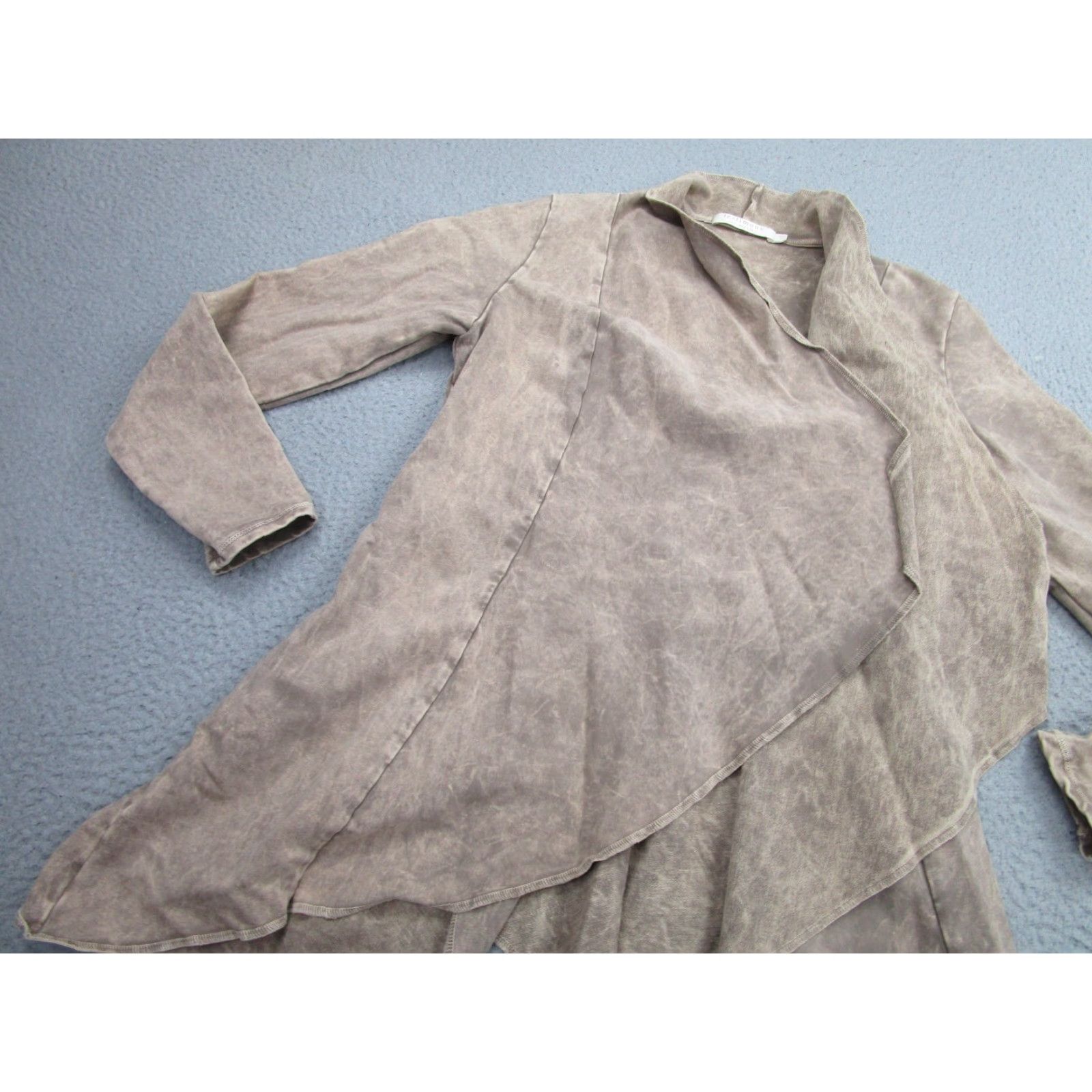 Vintage VINTAGE Testimony Los Angeles Jacket Womens Small Brown French Terry Whimsigoth Victorian Size S / US 4 / IT 40 - 4 Thumbnail