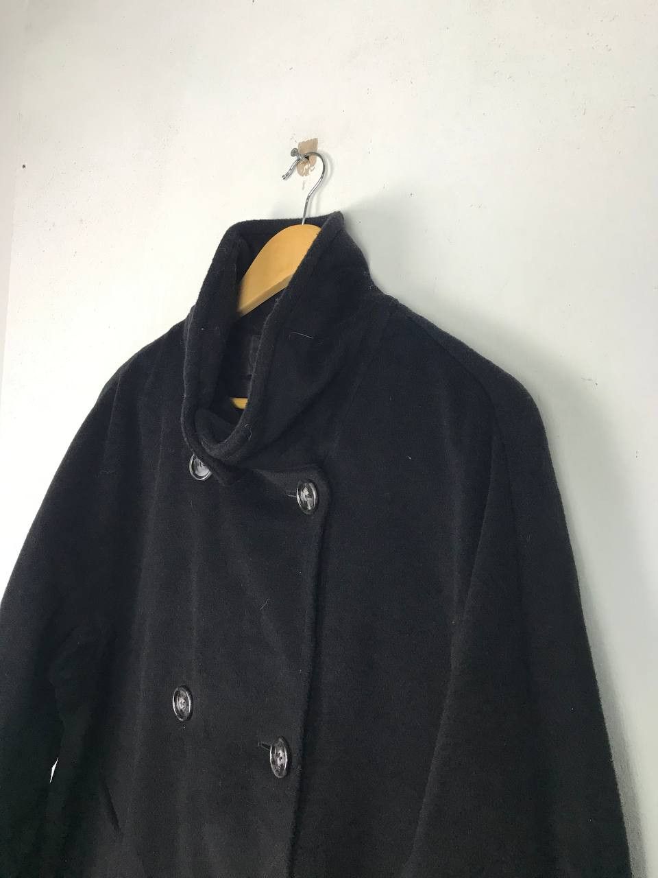 Other Vintage Luxury Designer Max Mara Wool Long Heavy Jacket Size US L / EU 52-54 / 3 - 5 Thumbnail