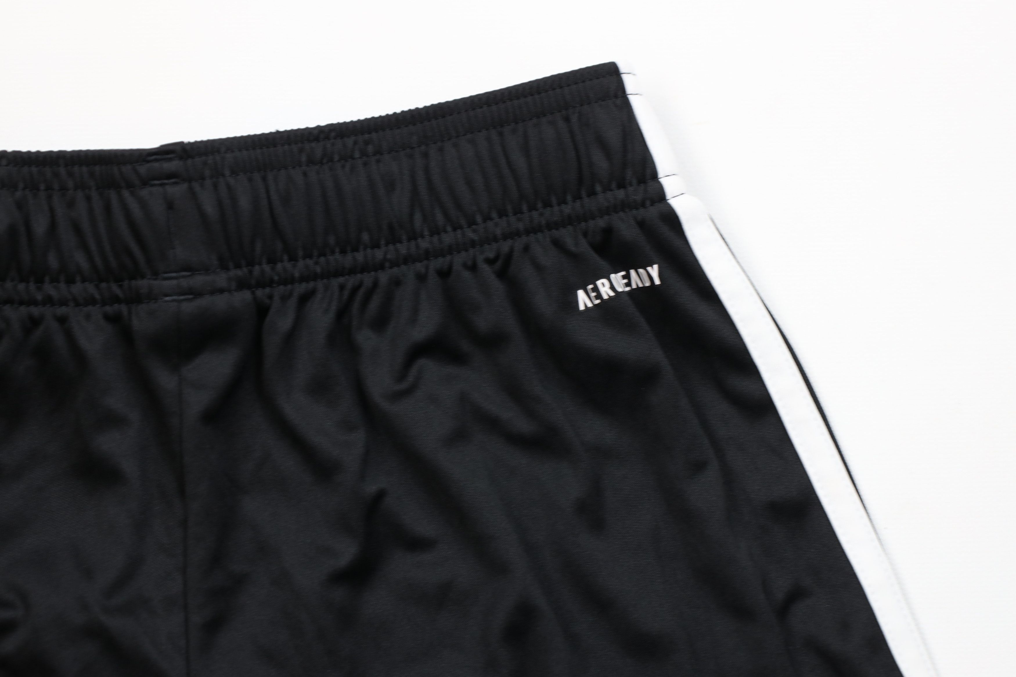 Adidas × Vintage Vintage Adidas Striped Running Jogging Soccer Shorts Black Size US 30 / EU 46 - 11 Thumbnail