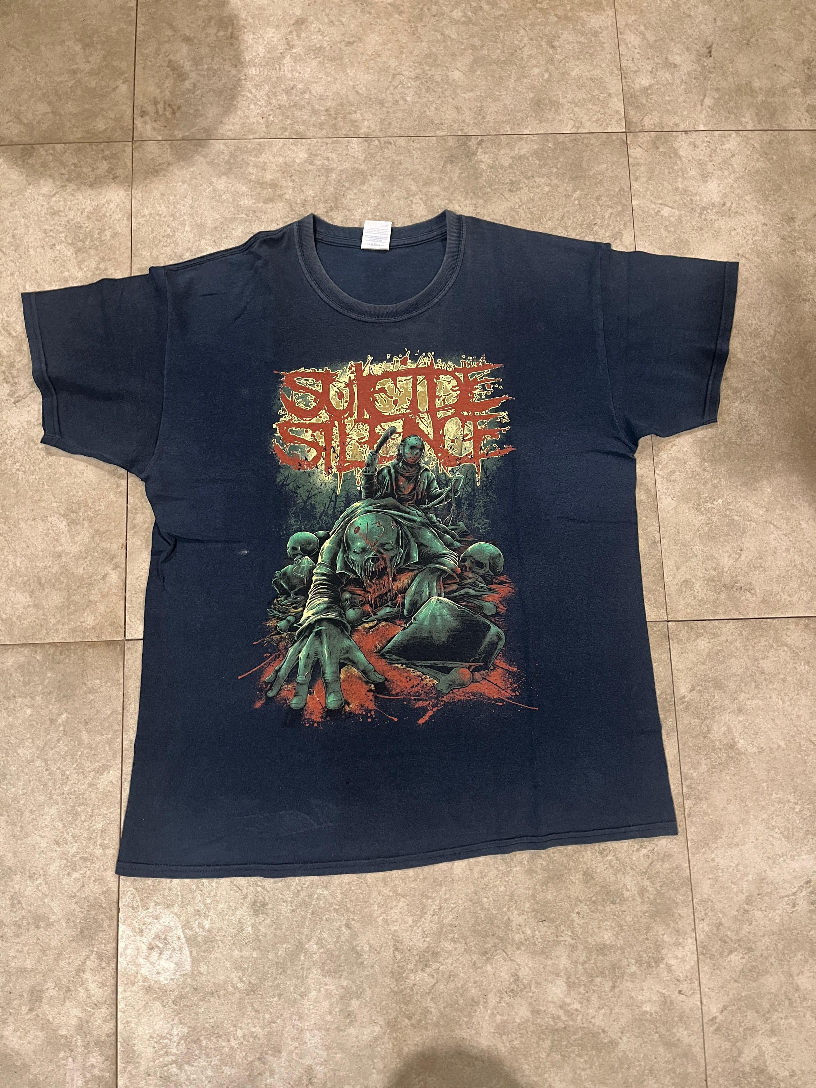 Band Tees Vintage 00s Suicide Silence Band tees Size US L / EU 52-54 / 3 - 1 Thumbnail