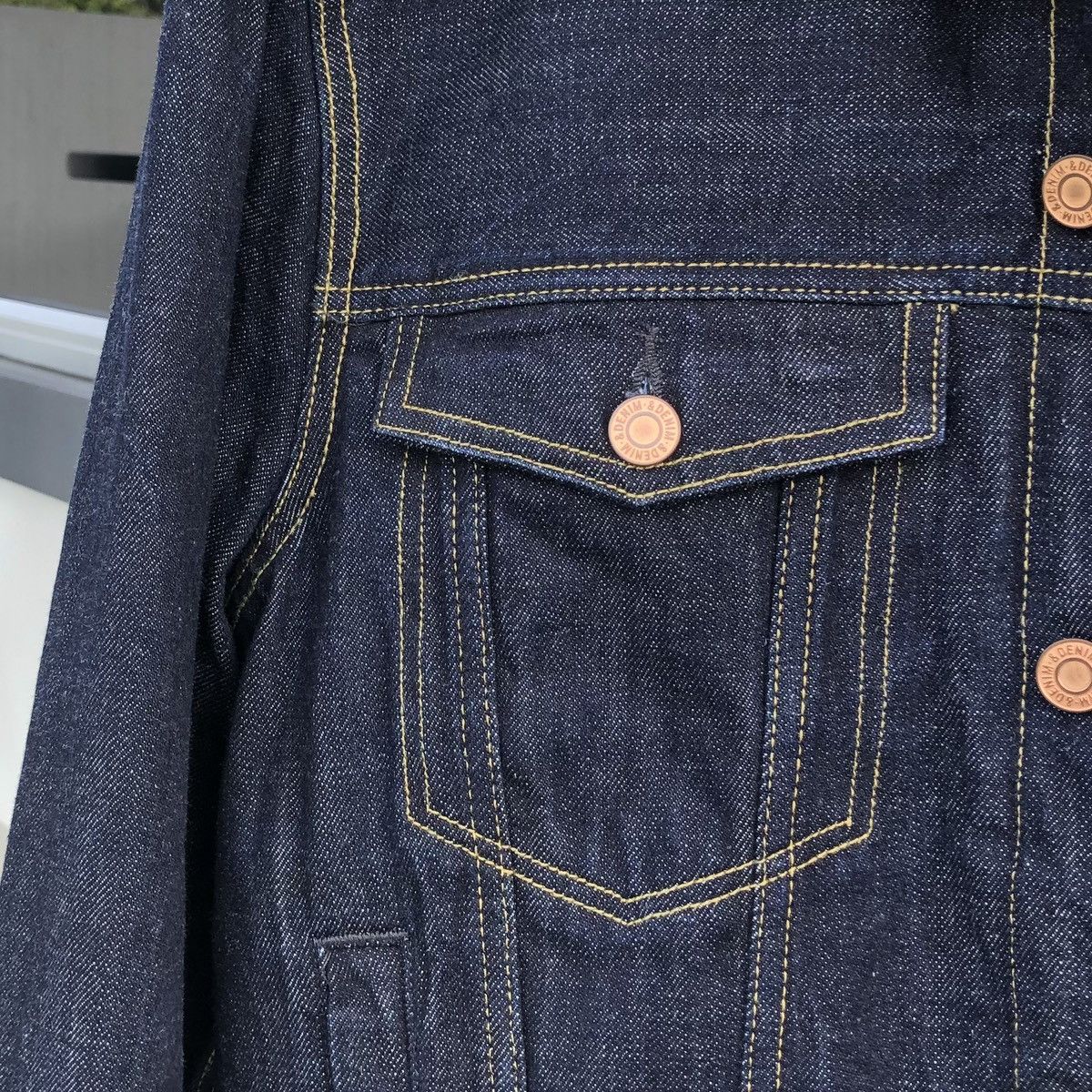 Japanese Brand H&M Sherpa Trucker Denim Jacket Size US M / EU 48-50 / 2 - 6 Thumbnail