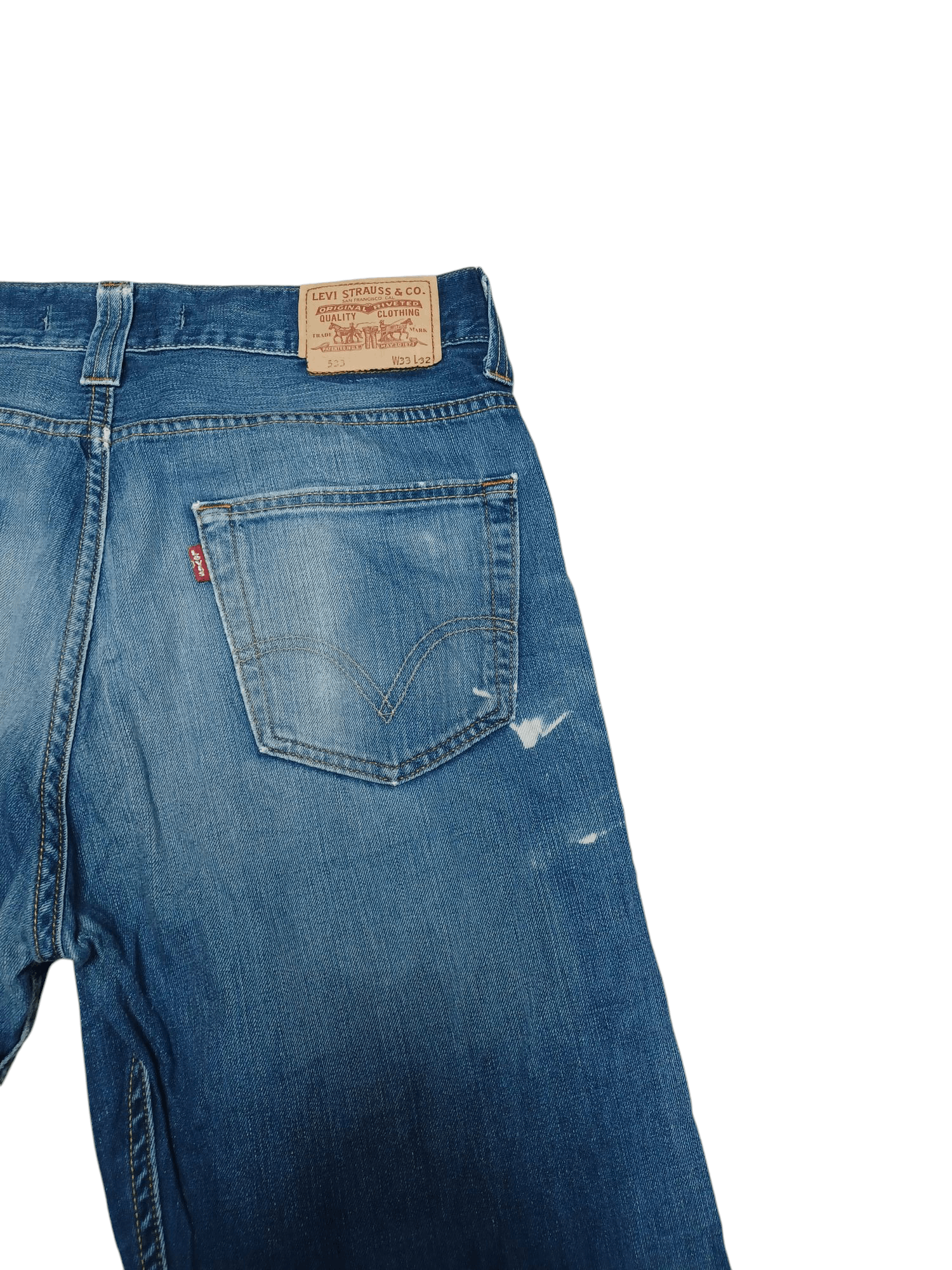 Levi's Vintage Clothing LEVIS 533 LOOSE VINTAGE JEANS DENIM 90S 00S W33 L32 Size US 33 - 4 Thumbnail