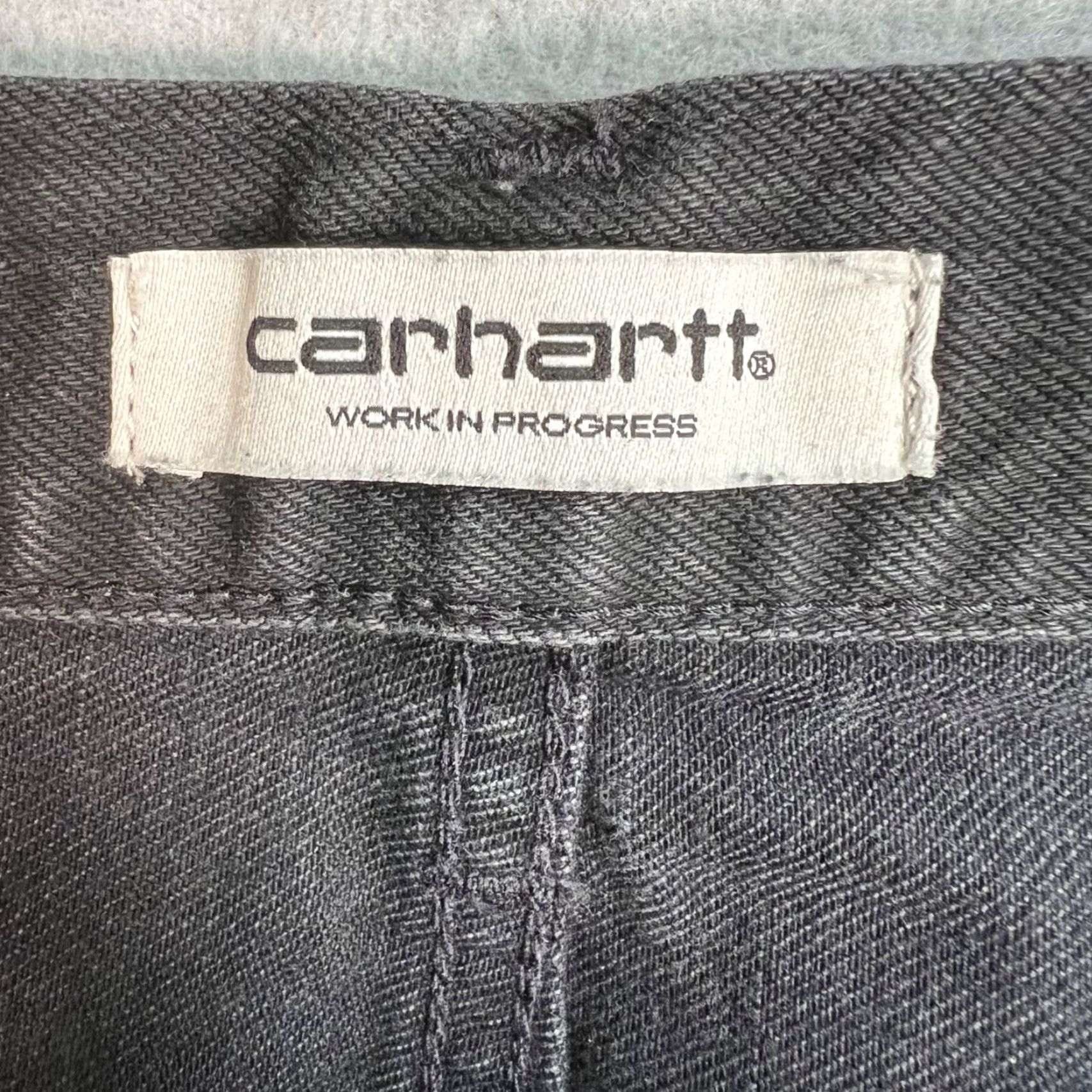 Carhartt Wip Carhartt WIP Page Carrot Ankle Pants Womens Size 25 Black Denim Jeans Size 42" / US 20 - 4 Thumbnail