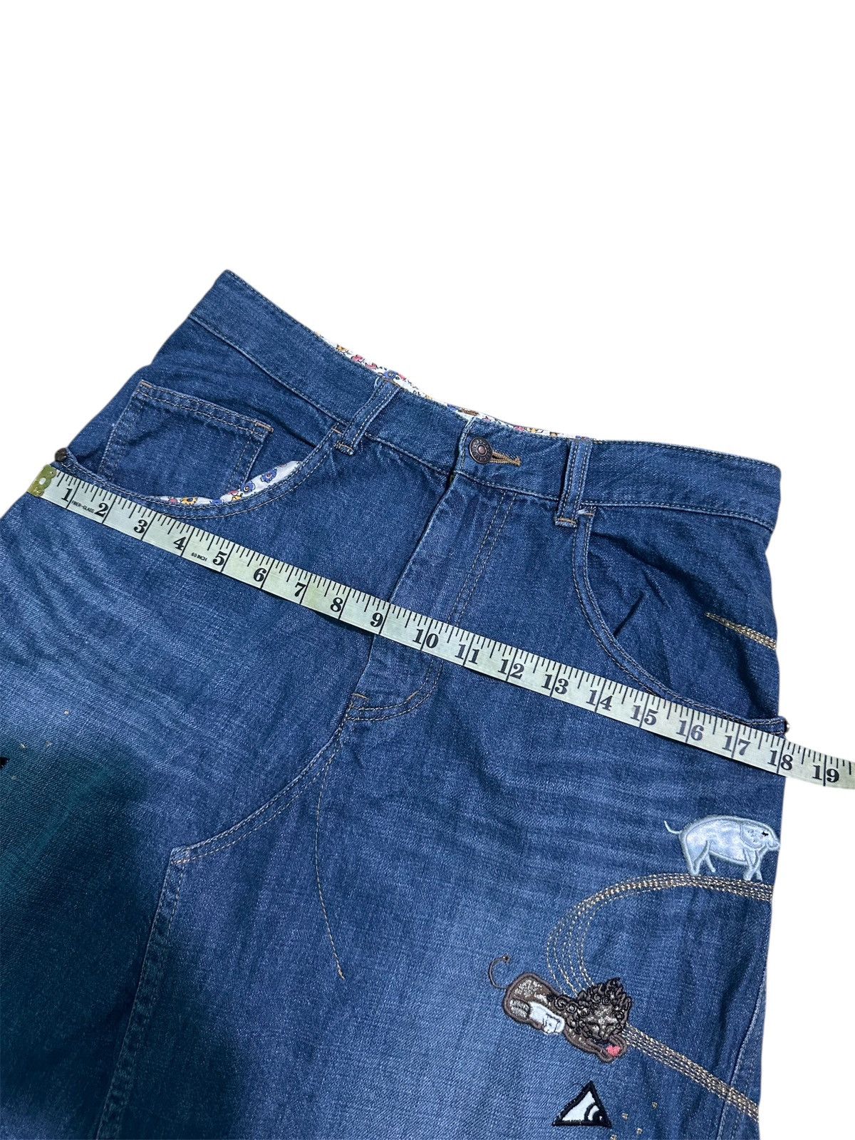 Tsumori Chisato Tsumori Chisato By Issey Miyake Denim Skirt Size 29" - 9 Thumbnail
