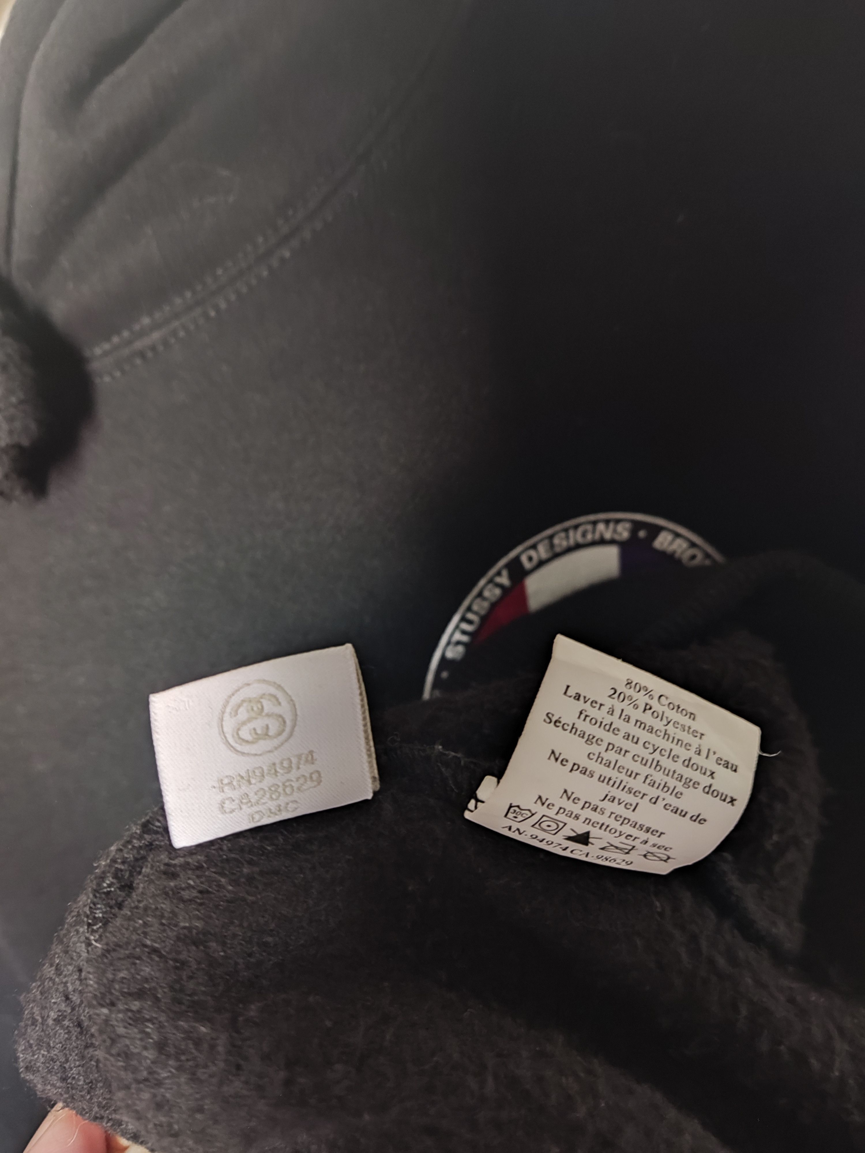 Stussy STUSSY FRENCH HOODIE Size US M / EU 48-50 / 2 - 3 Thumbnail