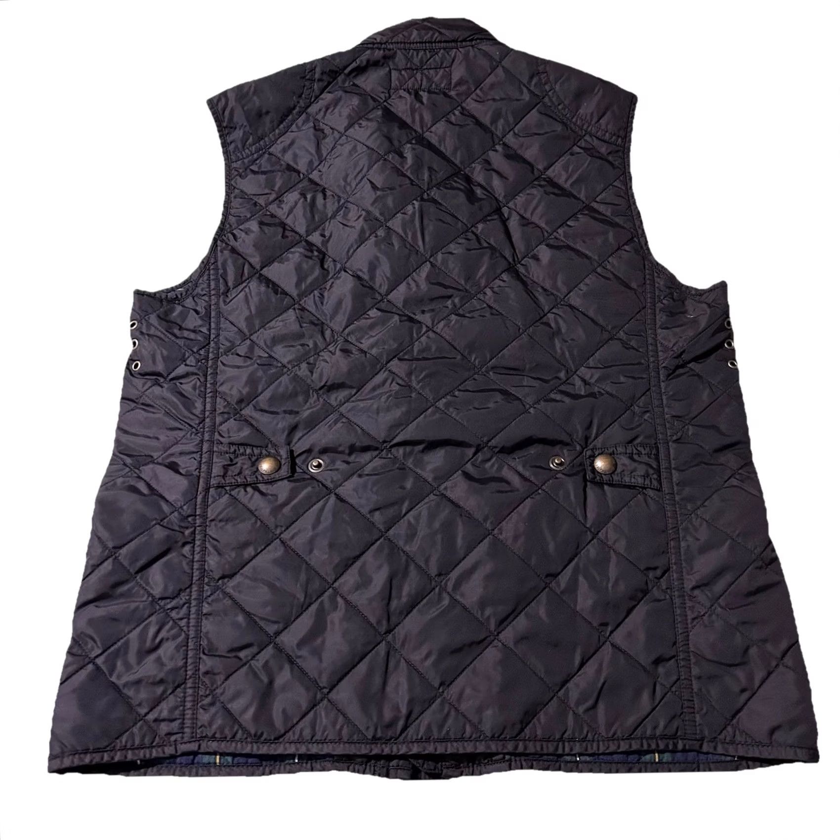 Polo Ralph Lauren VINTAGE Women’s Polo Ralph Lauren Quilted Puffer Vest Black Size Small Size S / US 4 / IT 40 - 2 Thumbnail