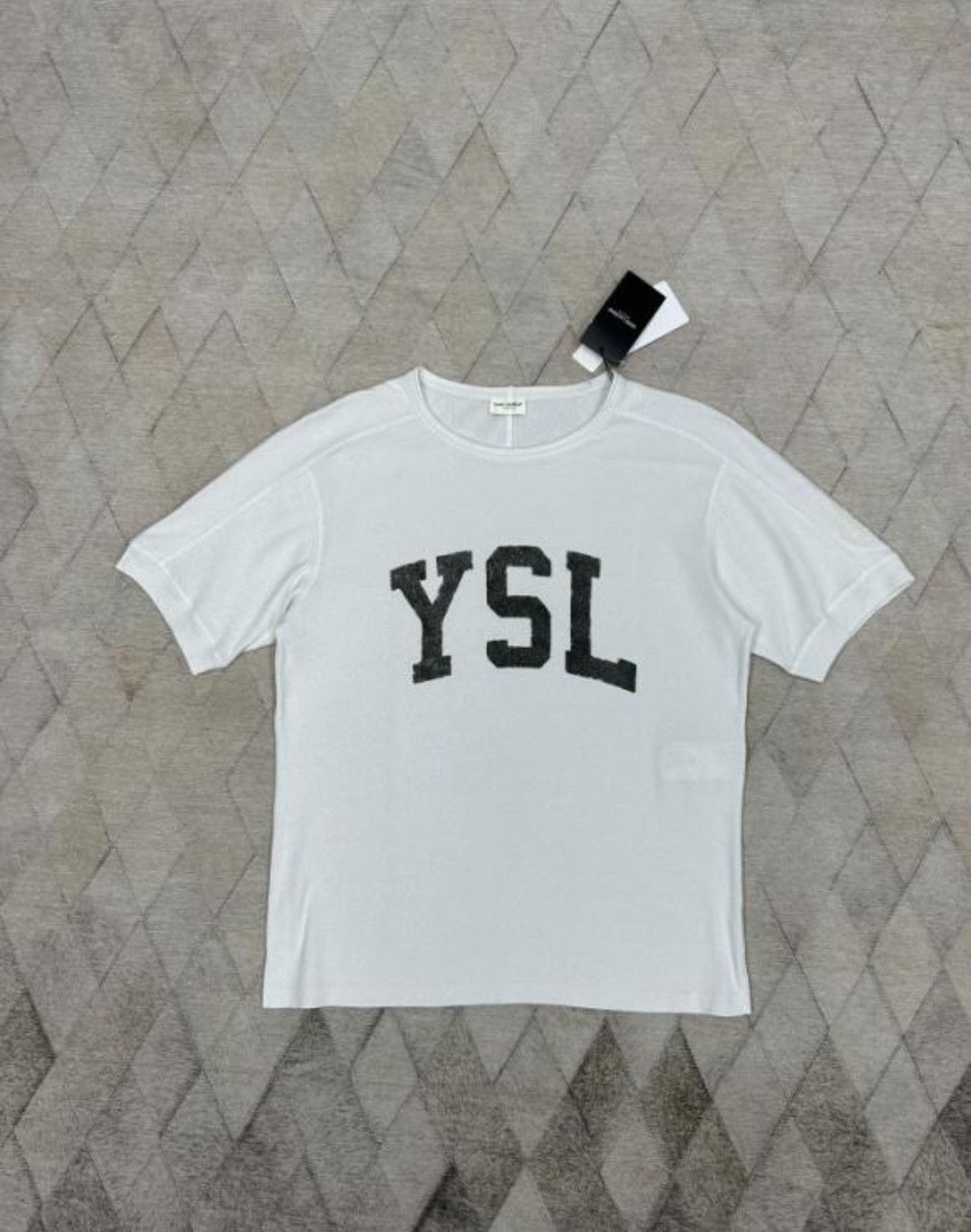 Saint Laurent Paris Short Sleeve Saint Laurent T-Shirt- DMC Size US S / EU 44-46 / 1 - 1 Thumbnail