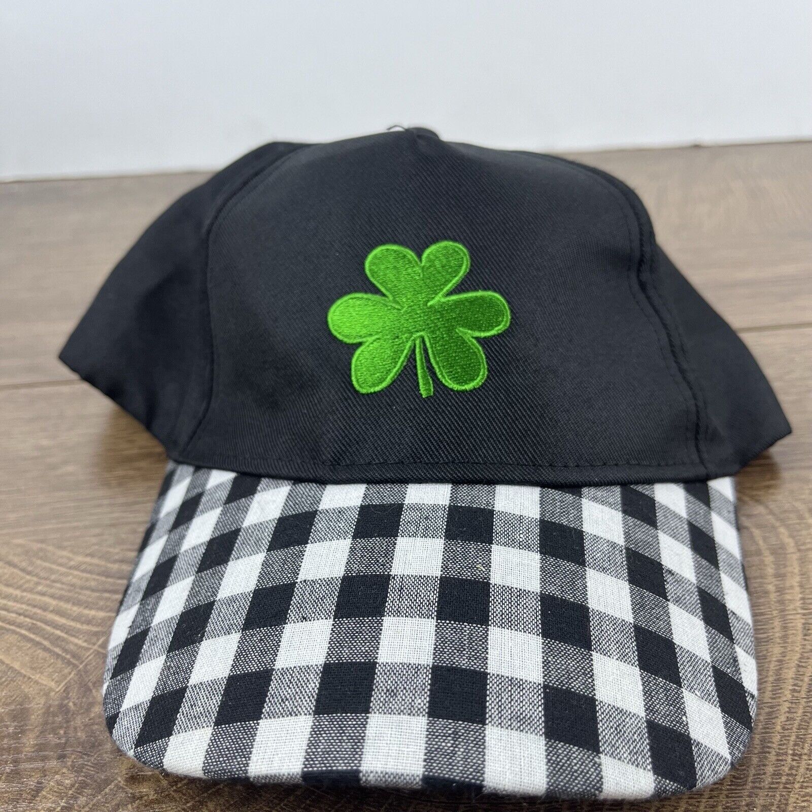 Other Lucky Hat Lucky Clover Hat Black Cap Hat Adjustable Hat Blac Size ONE SIZE - 3 Thumbnail