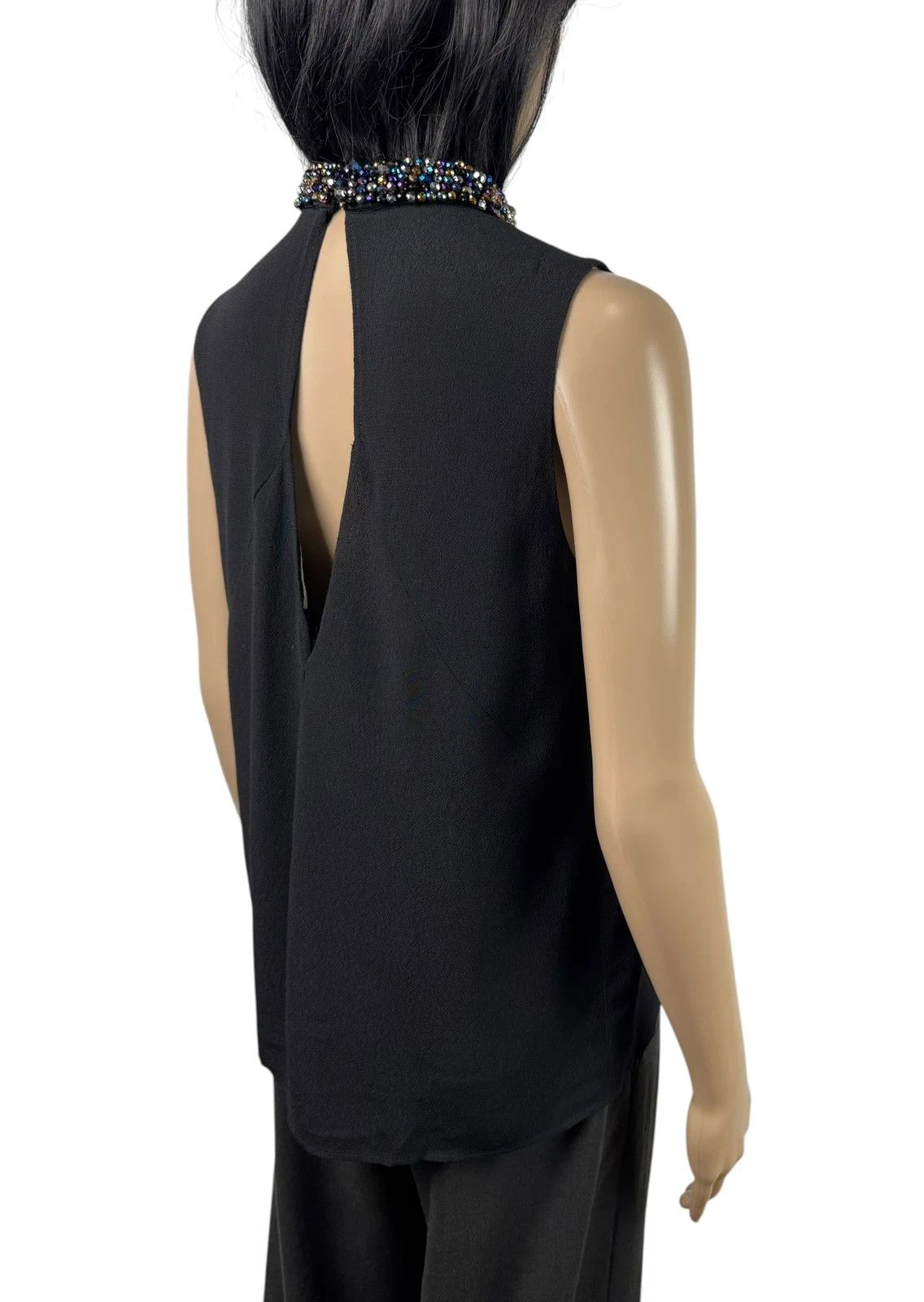 Sandro Sandro Sleeveless Top Acetate Decorated size 1 Size S / US 4 / IT 40 - 8 Thumbnail