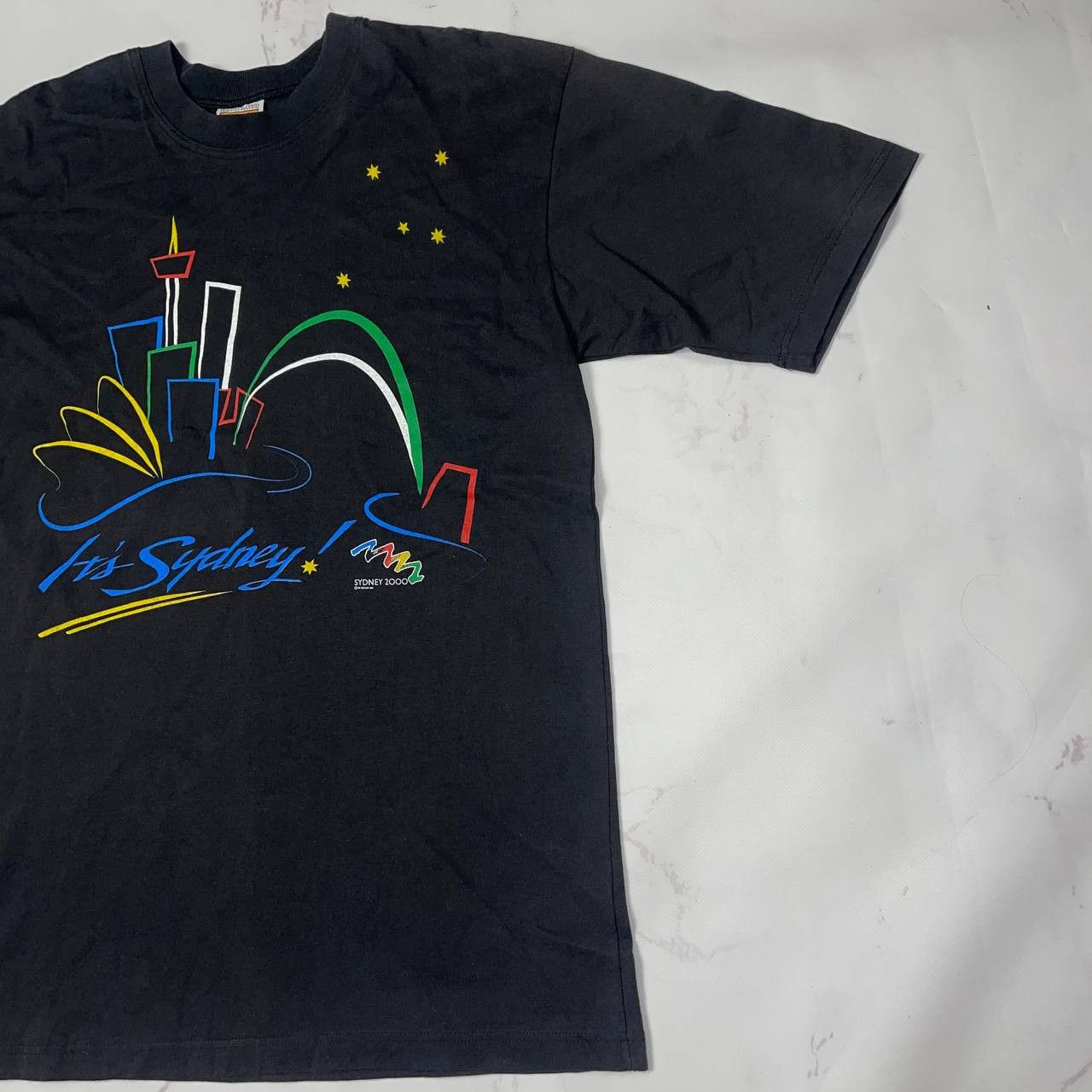 Vintage Vintage Sydney 2000 Olympic Games Australia Sz L Bonds Y2K Size US L / EU 52-54 / 3 - 4 Thumbnail