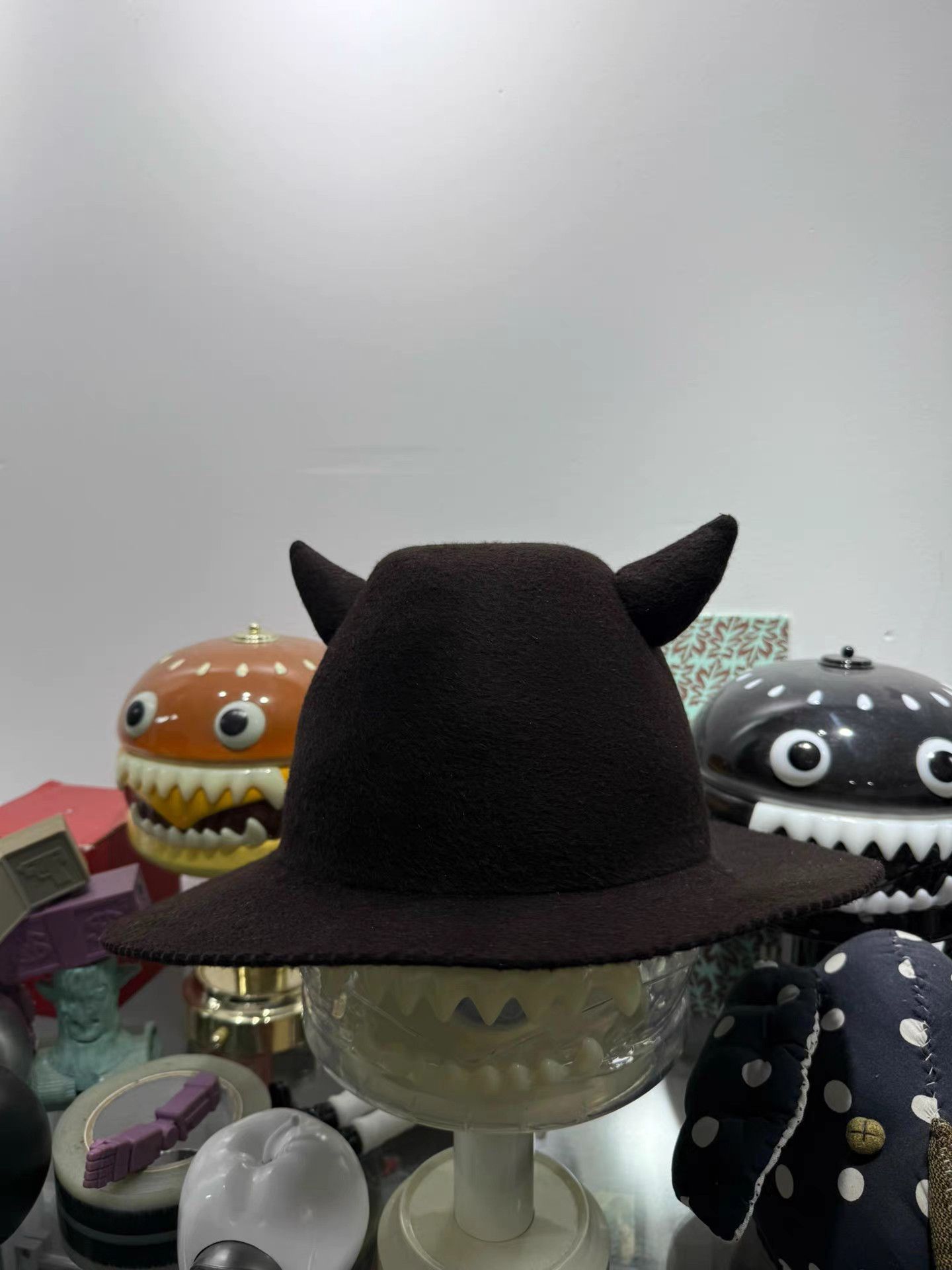Undercover UNDERCOVER Horned Bowler Hat K20 Size ONE SIZE - 3 Thumbnail