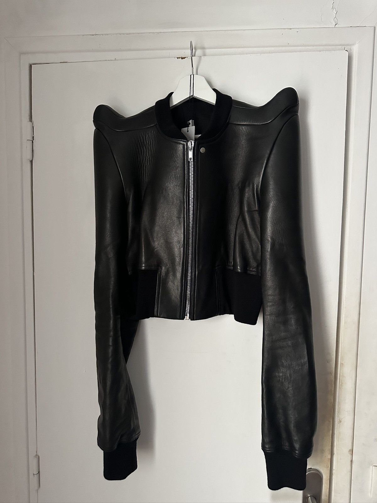 Rick Owens Rick Owens rare cropped tec flight jacket Size 48IT Size US M / EU 48-50 / 2 - 2 Thumbnail