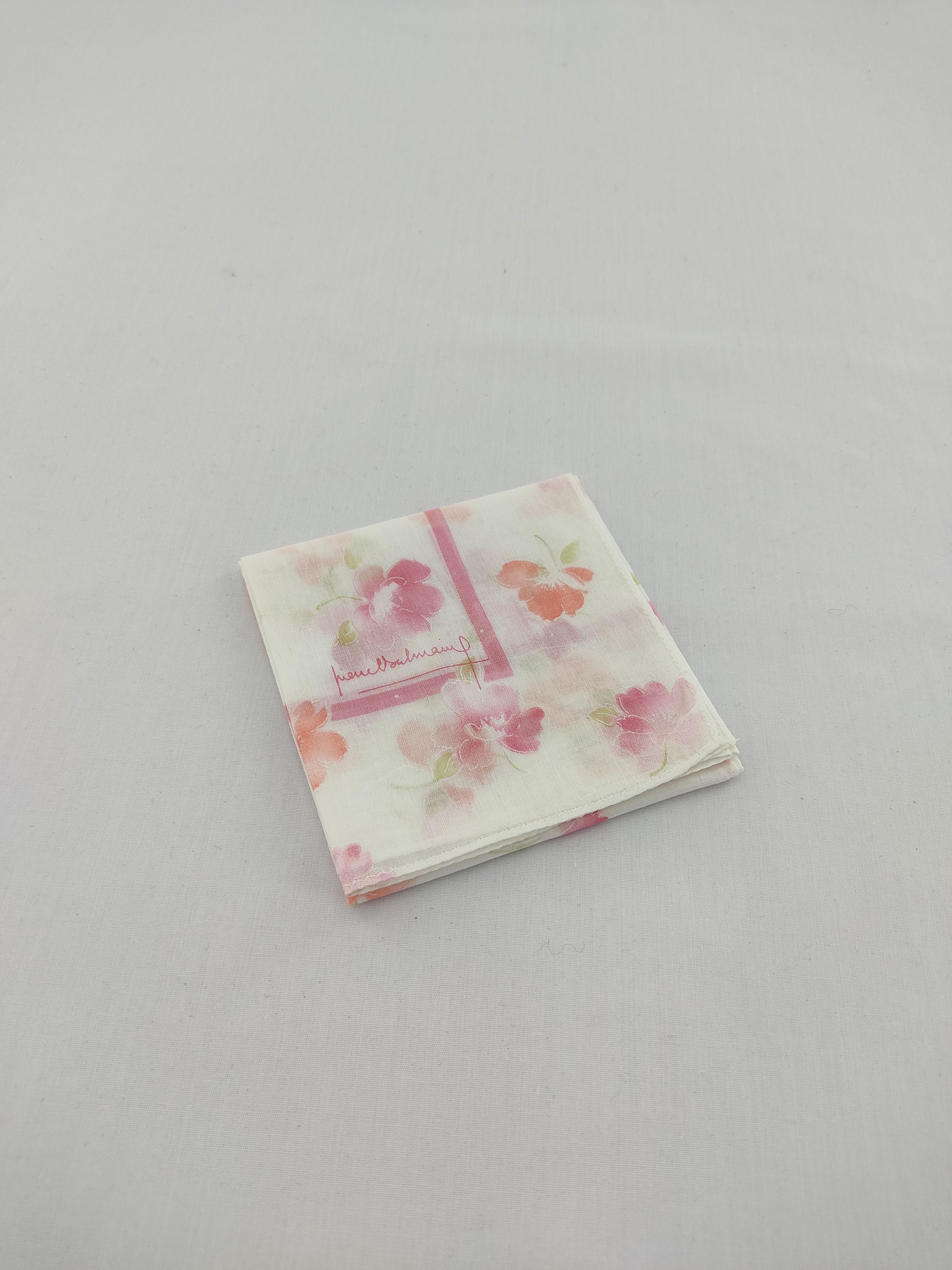 Pierre Balmain × Vintage Vintage Pierre Balmain Handkerchief / Neckwear / Bandana Size ONE SIZE - 2 Thumbnail