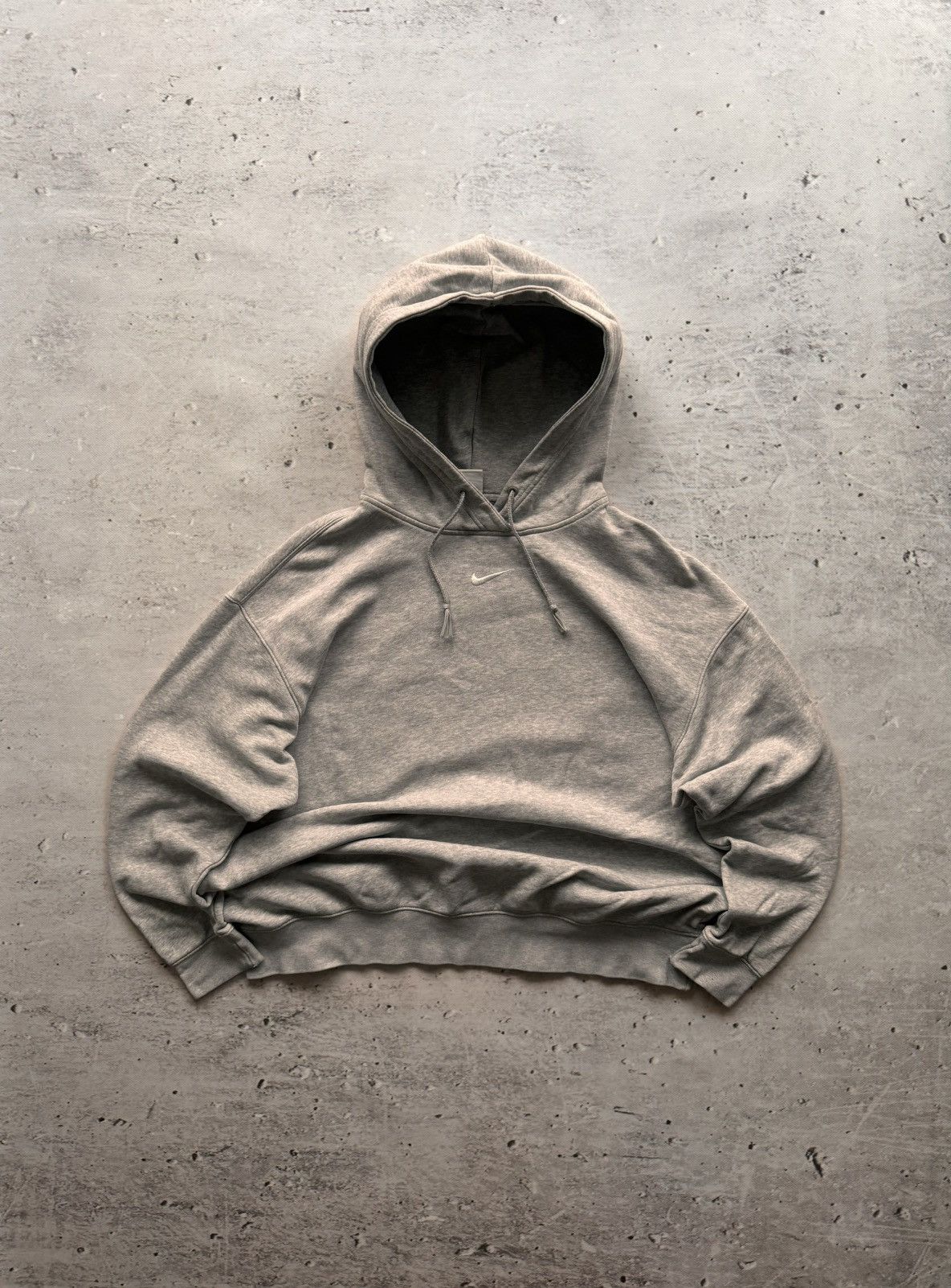 Nike × Vintage NIKE VINTAGE CENTER LOGO OVERSIZE BOXY HOODIE Size US L / EU 52-54 / 3 - 1 Thumbnail