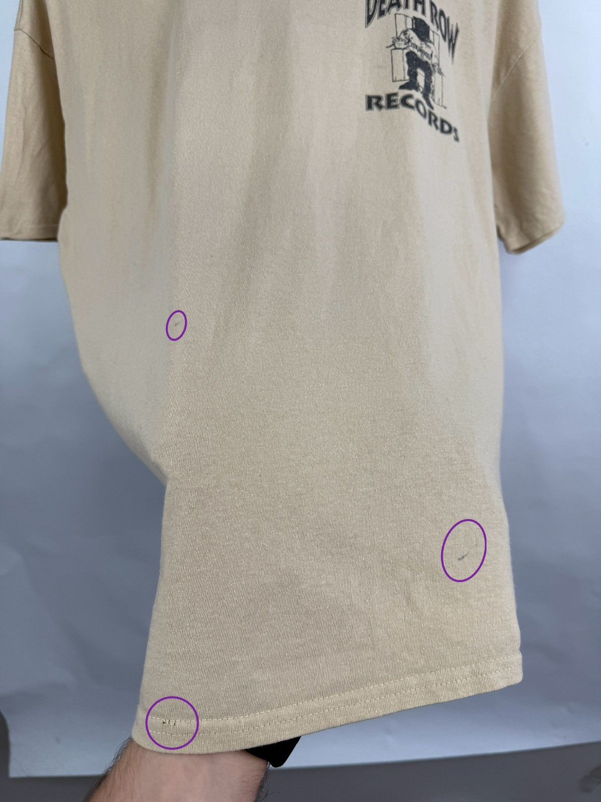Death Row Records 🇺🇸 Vintage Y2K Death Row Records T-Shirt Hype Vtg Rare Retro Size US M / EU 48-50 / 2 - 9 Thumbnail