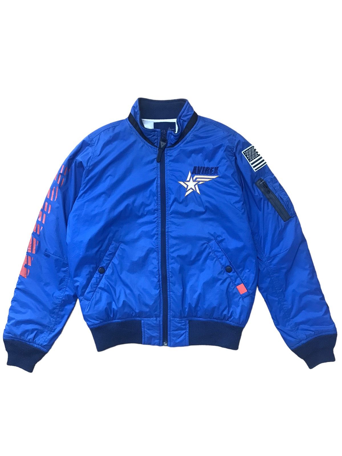 Avirex × Japanese Brand Avirex Embroidered U.S.A Bomber Jacket Size US M / EU 48-50 / 2 - 4 Thumbnail