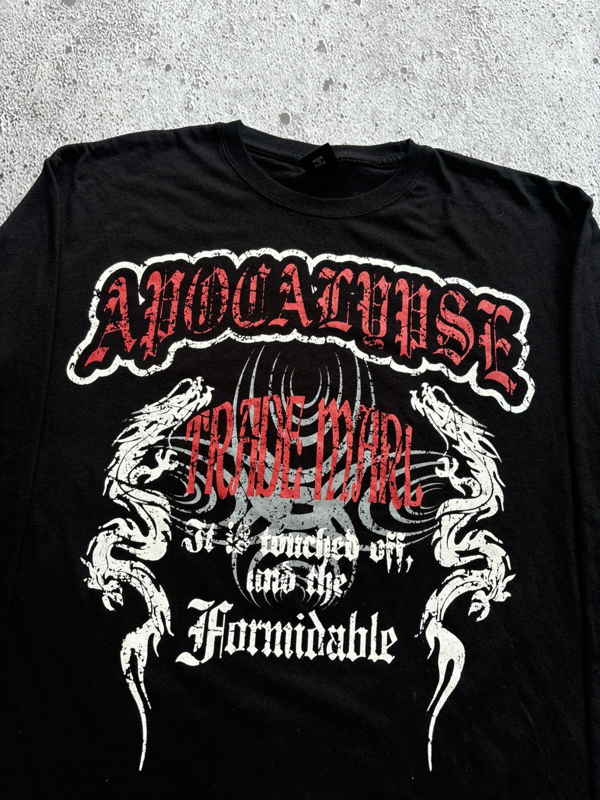 Hysteric Glamour Y2k Fogaty House Tribal Punk style Longsleeve Size US XL / EU 56 / 4 - 4 Thumbnail